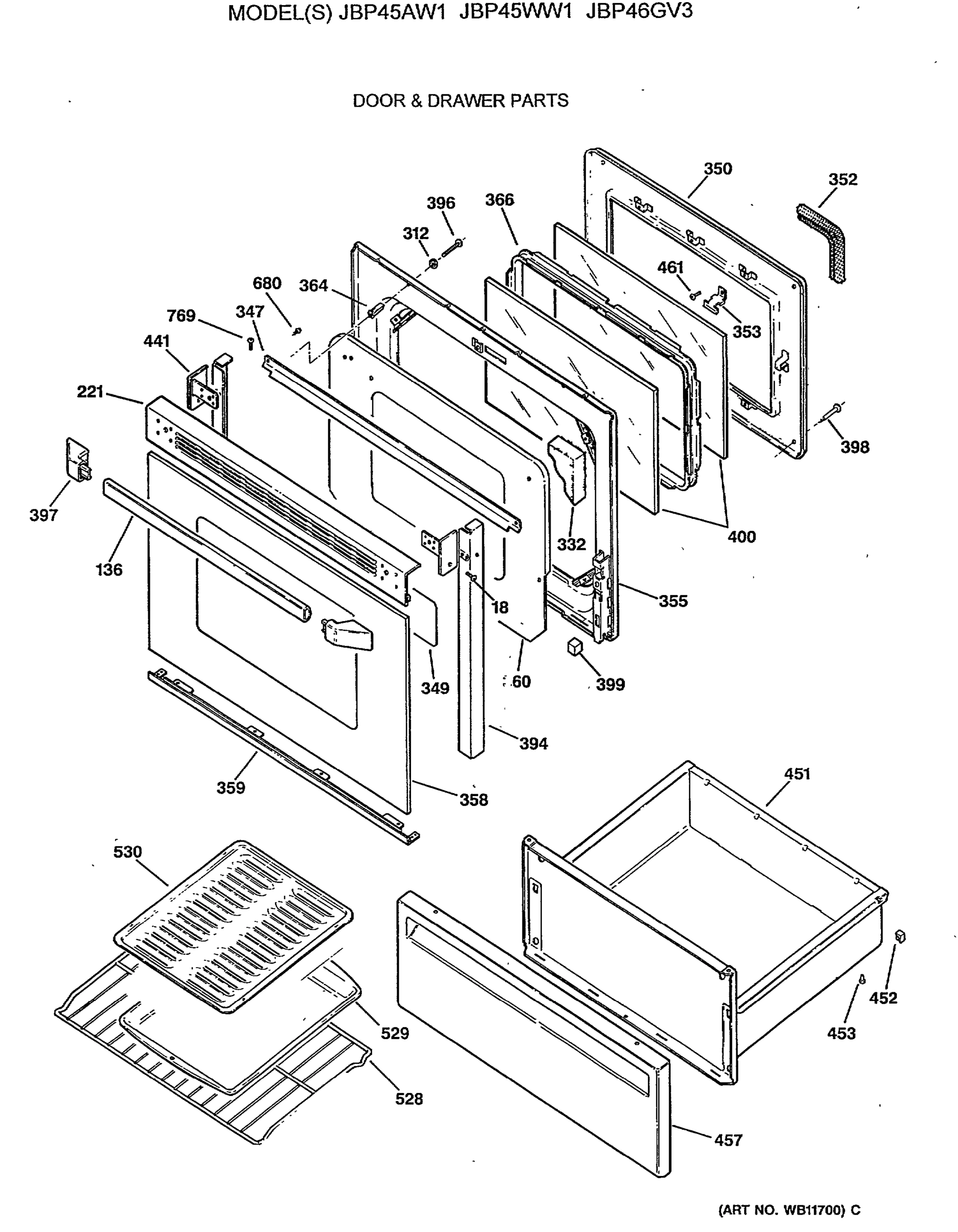 DOOR & DRAWER PARTS