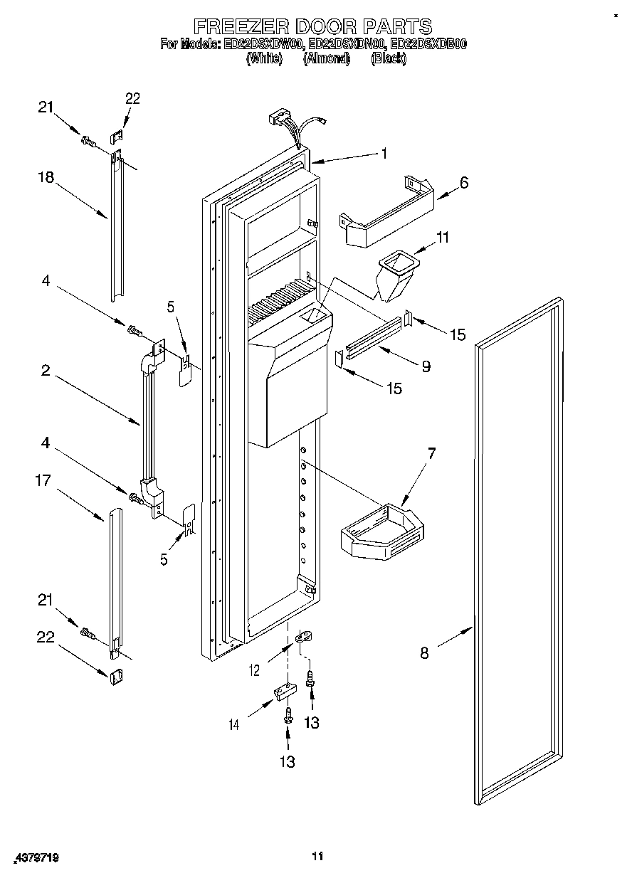 08 - FREEZER DOOR