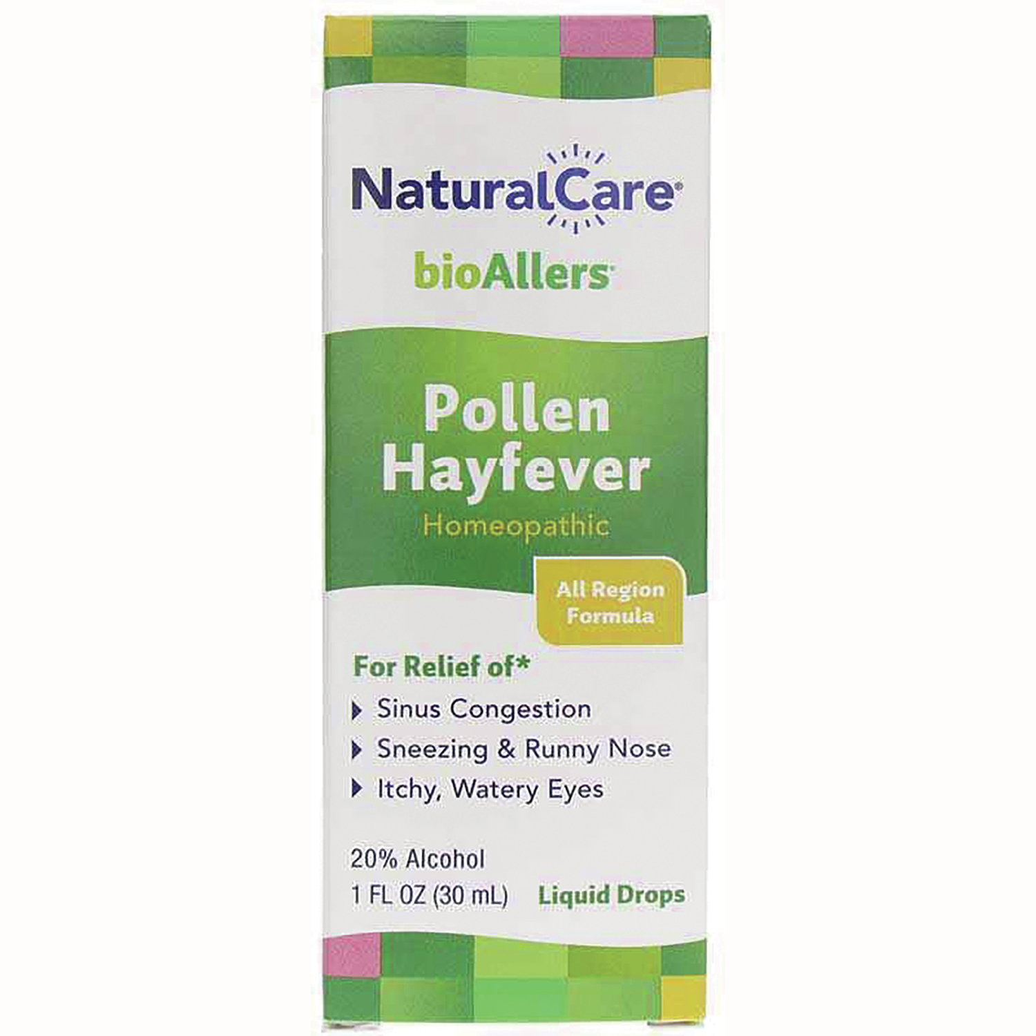NaturalCare Bioallers Pollen Hayfever | 1 fl oz Liquid