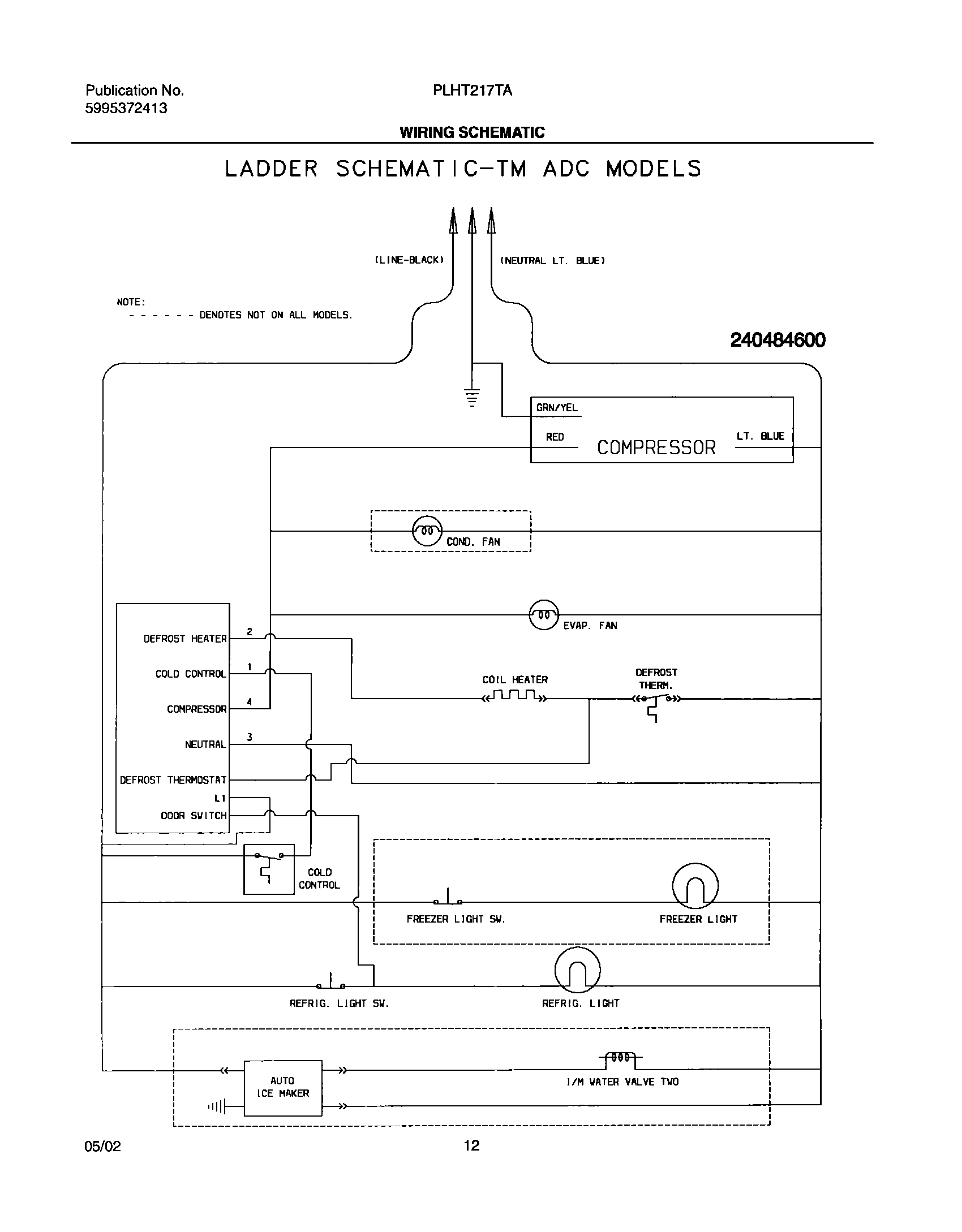 12 - WIRING SCHEMATIC