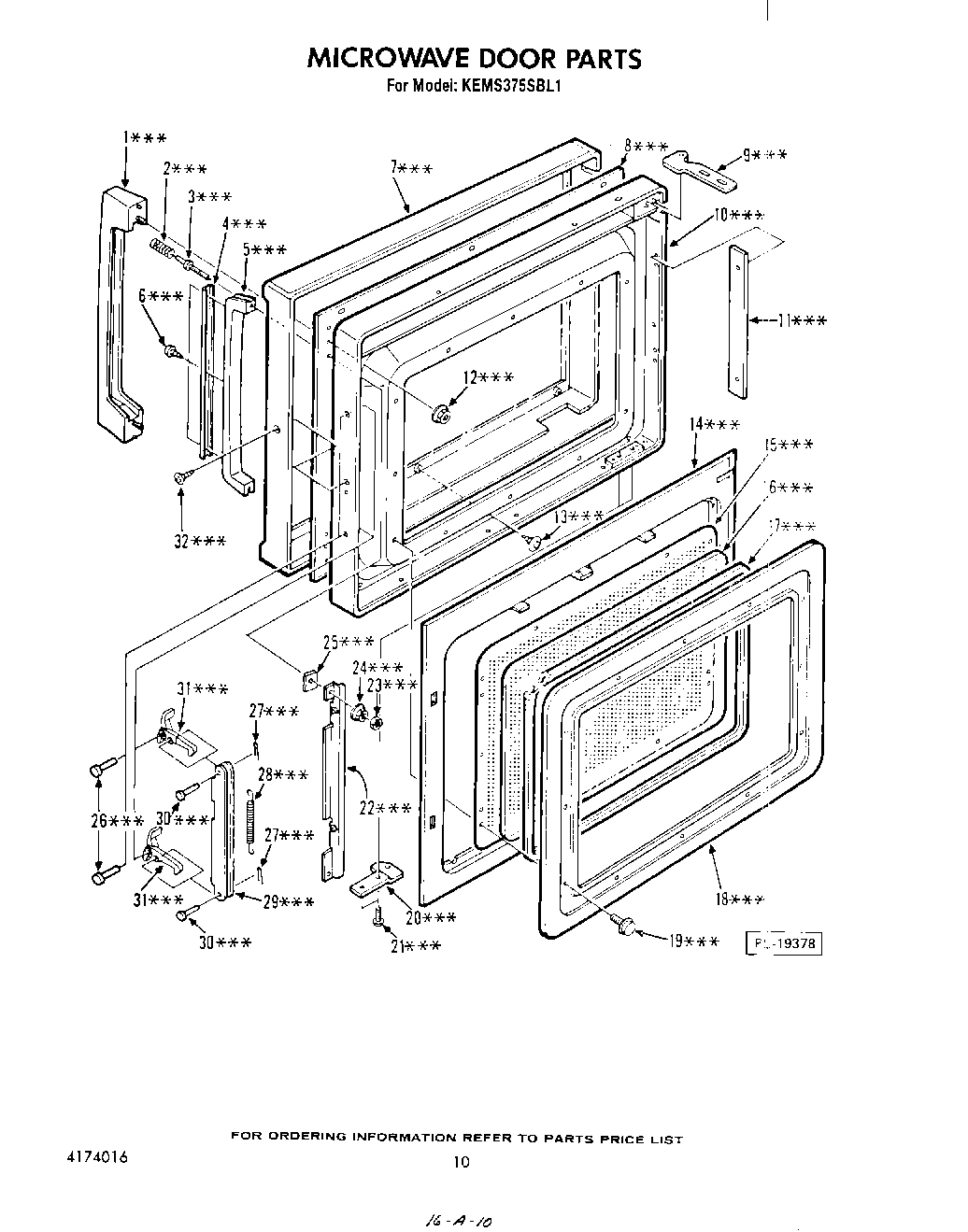 07 - MICROWAVE DOOR