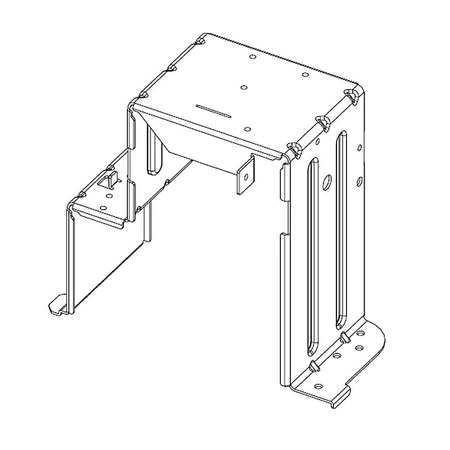 DC61-03754A Samsung Duct Bracket Assembly