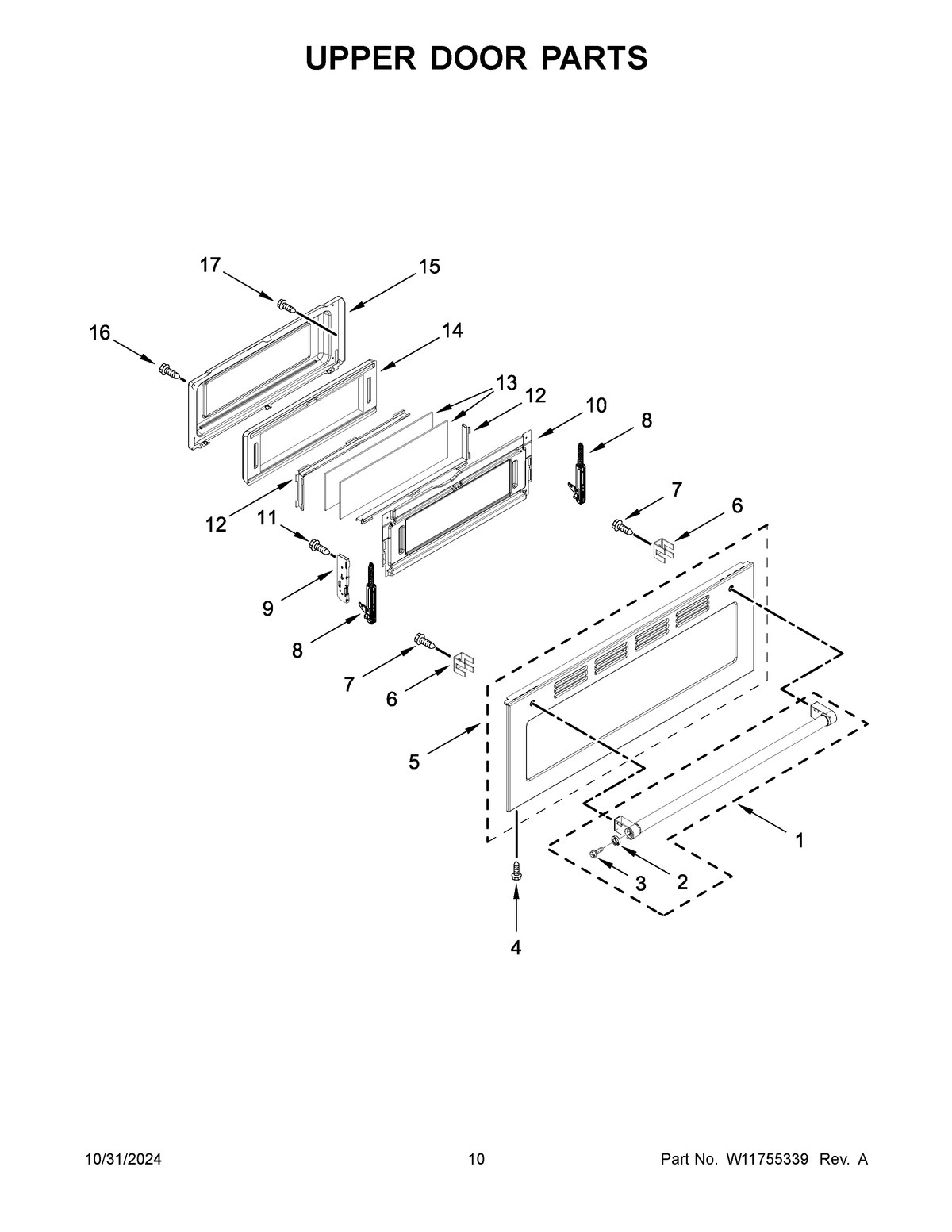 06 - UPPER DOOR PARTS