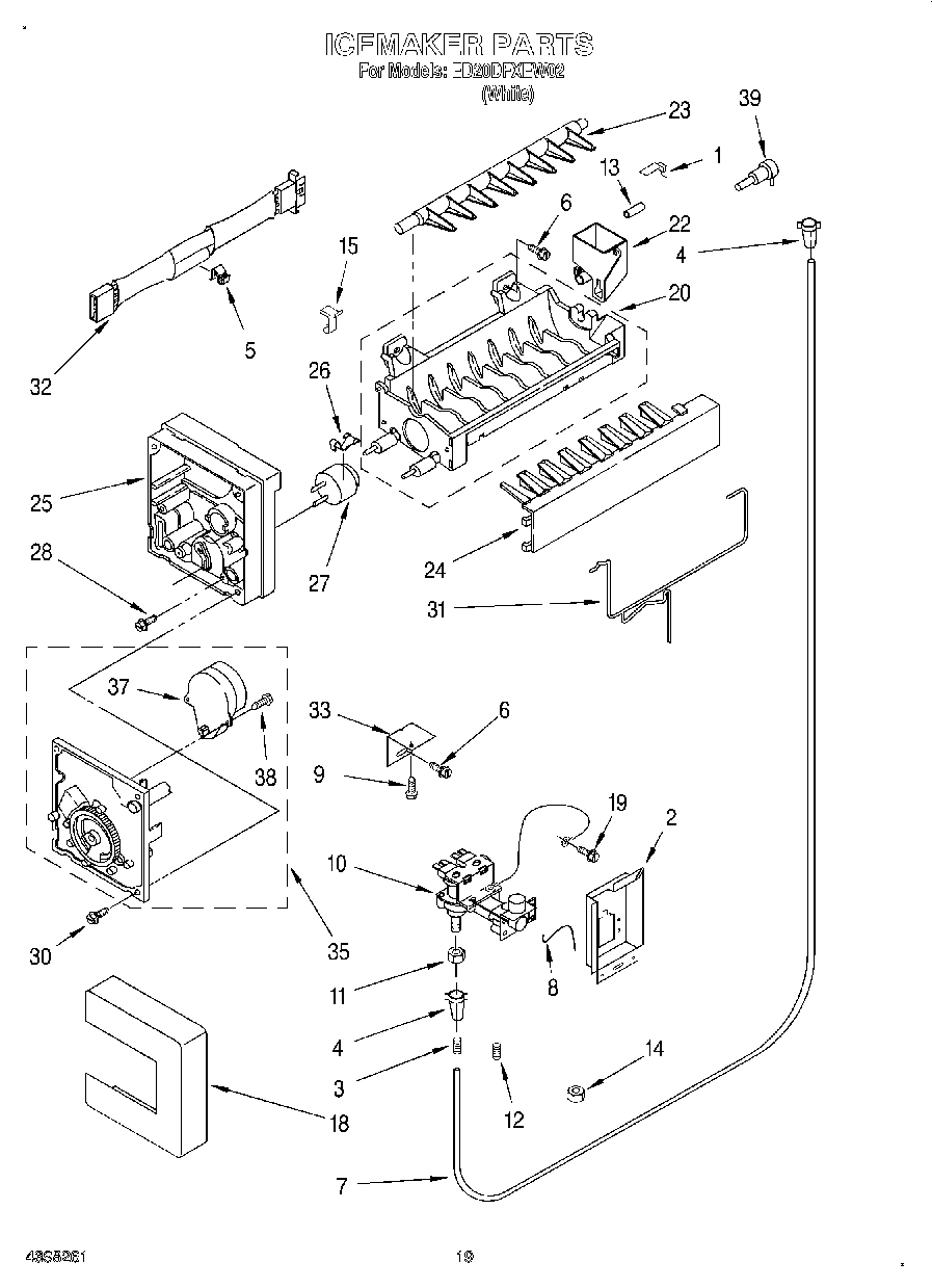 11 - ICE MAKER, OPTIONAL