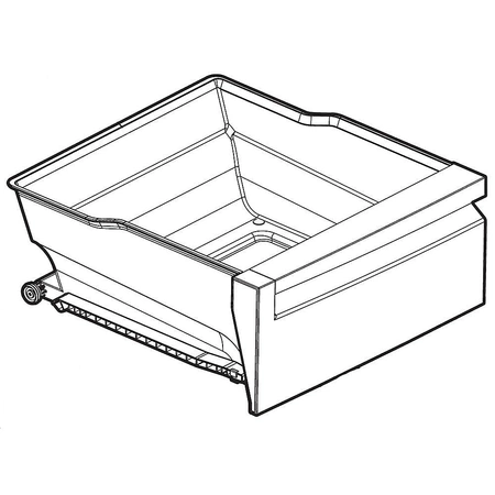 AJP73374607 LG Vegetable Tray Assembly