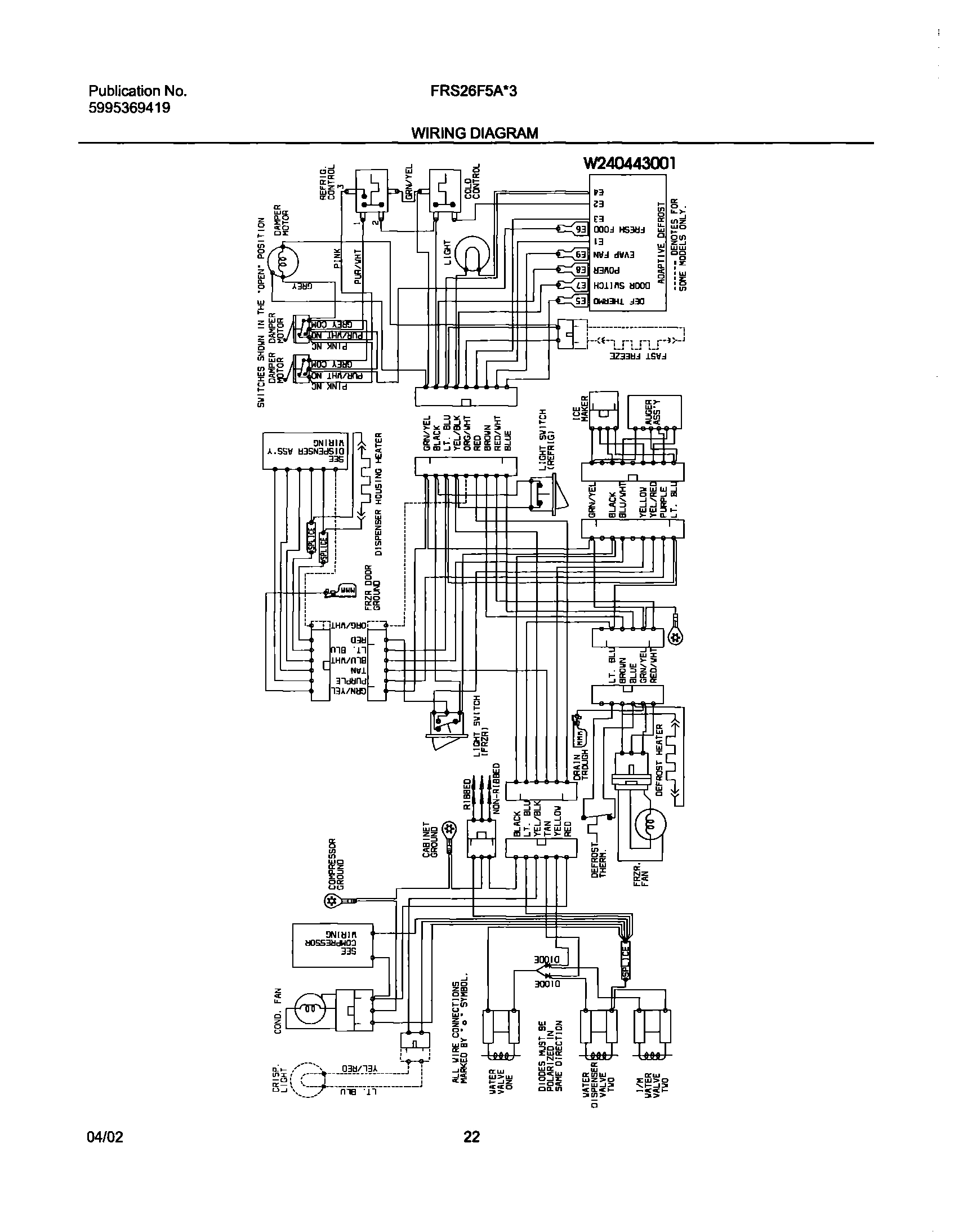 22 - WIRING DIAGRAM