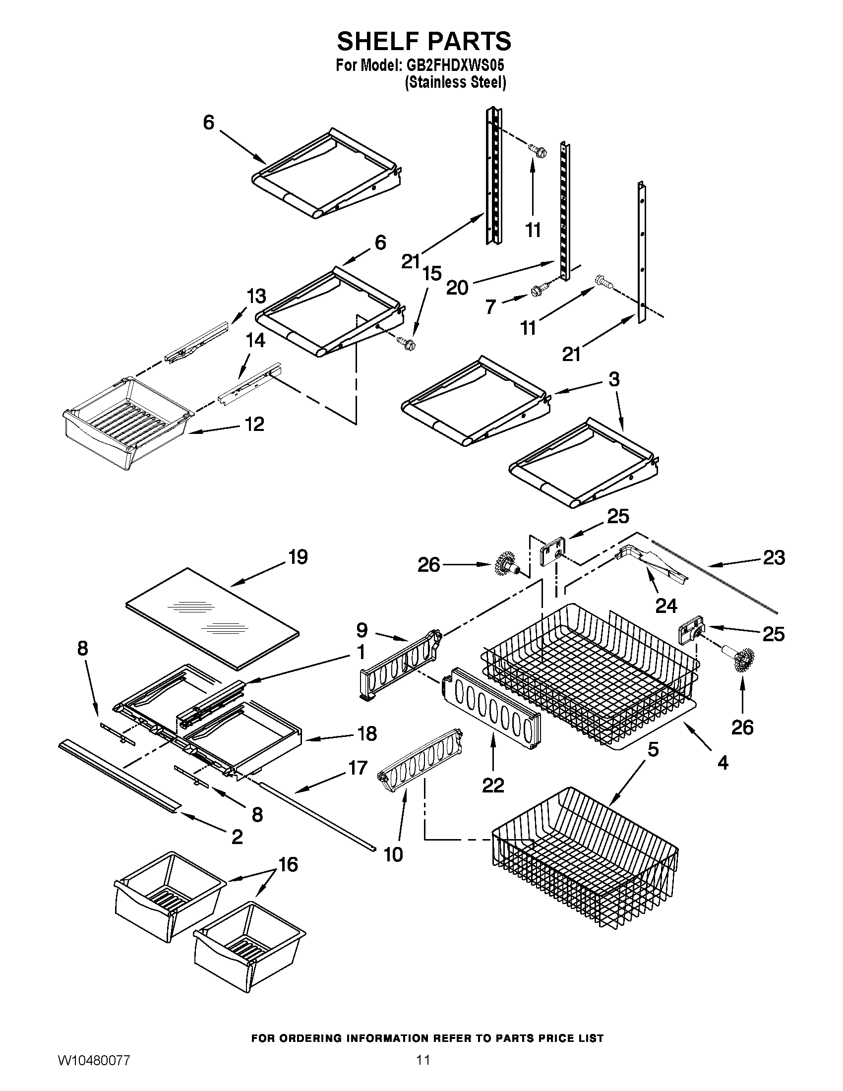 07 - SHELF PARTS