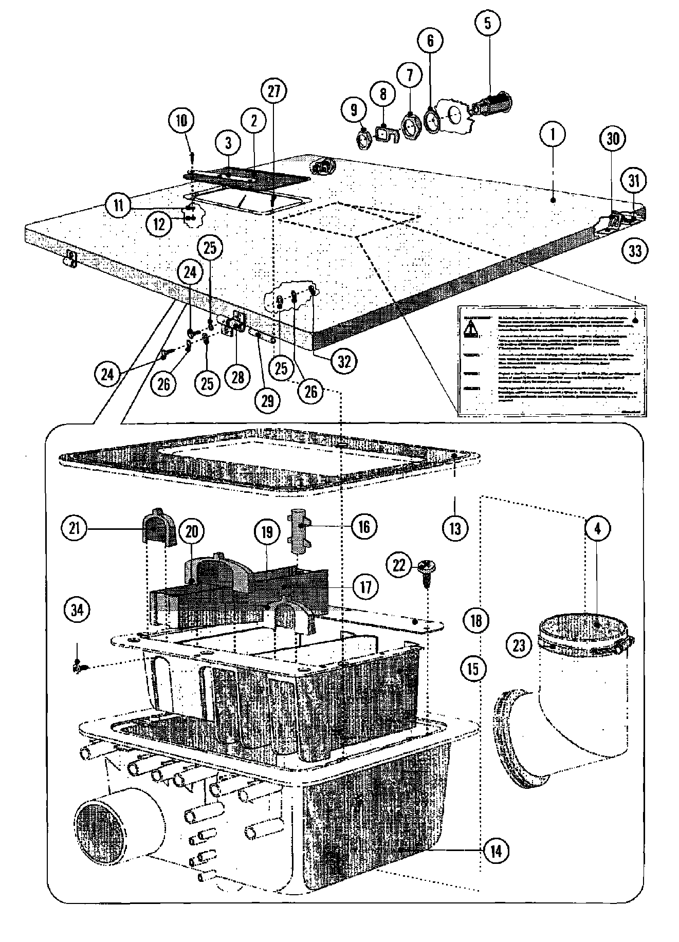 18 - SOAP BOX & TOP COVER ASSEMBLY(SERIES 11)
