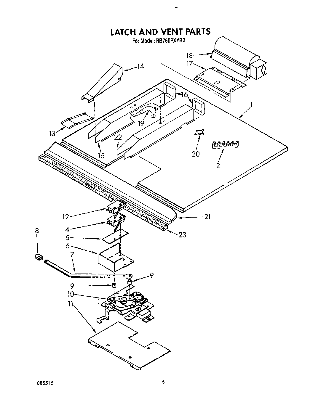 06 - LATCH AND VENT, OPTIONAL