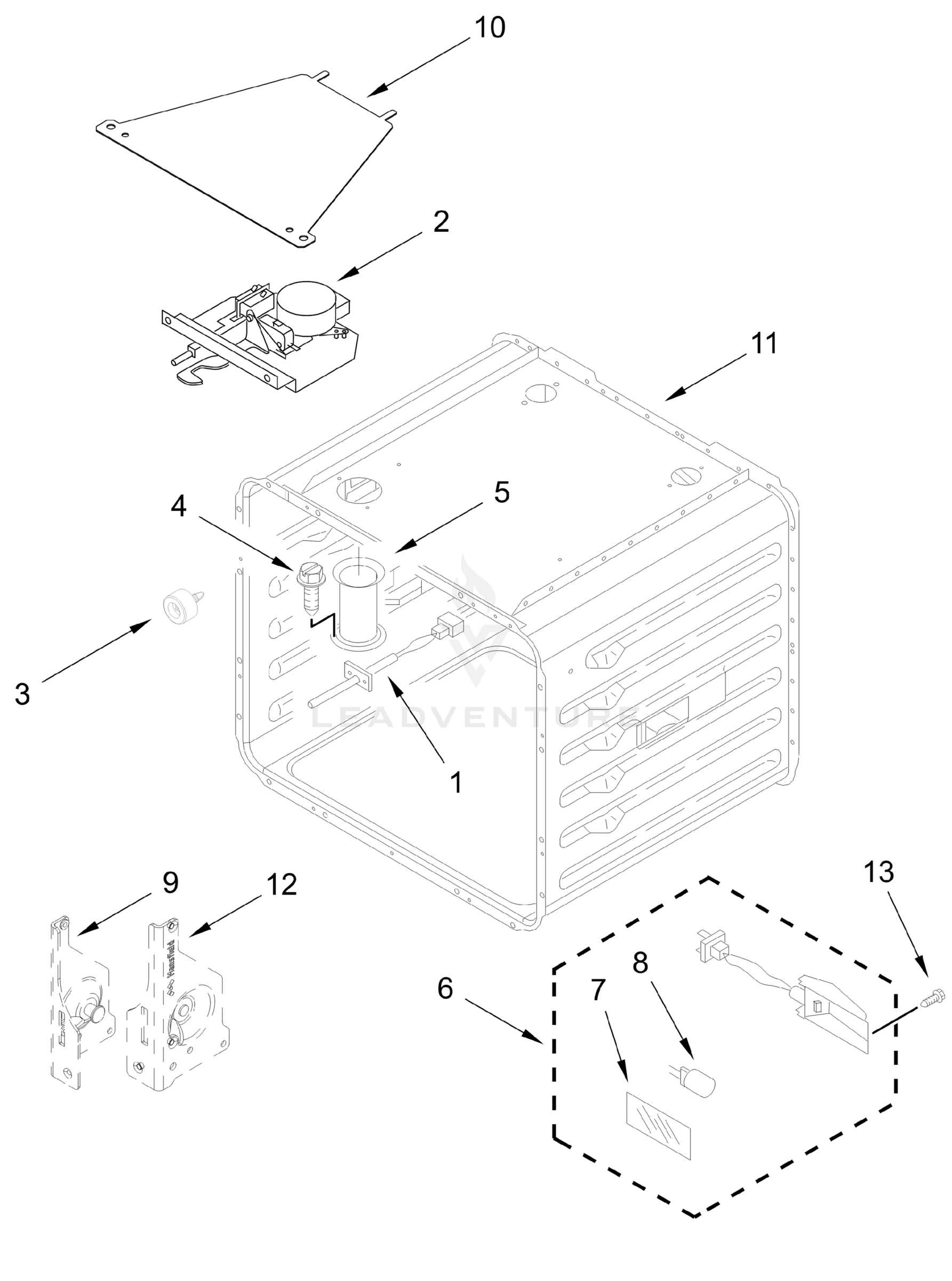 OVEN PARTS (18 In)