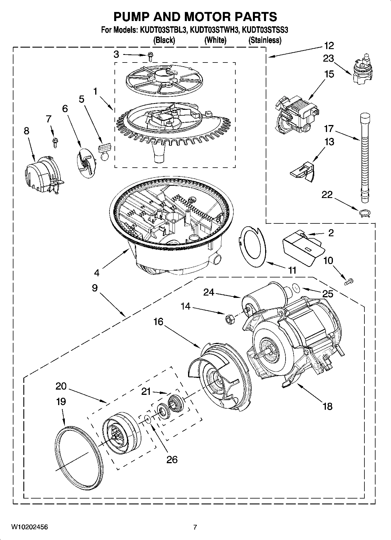 06 - PUMP AND MOTOR PARTS