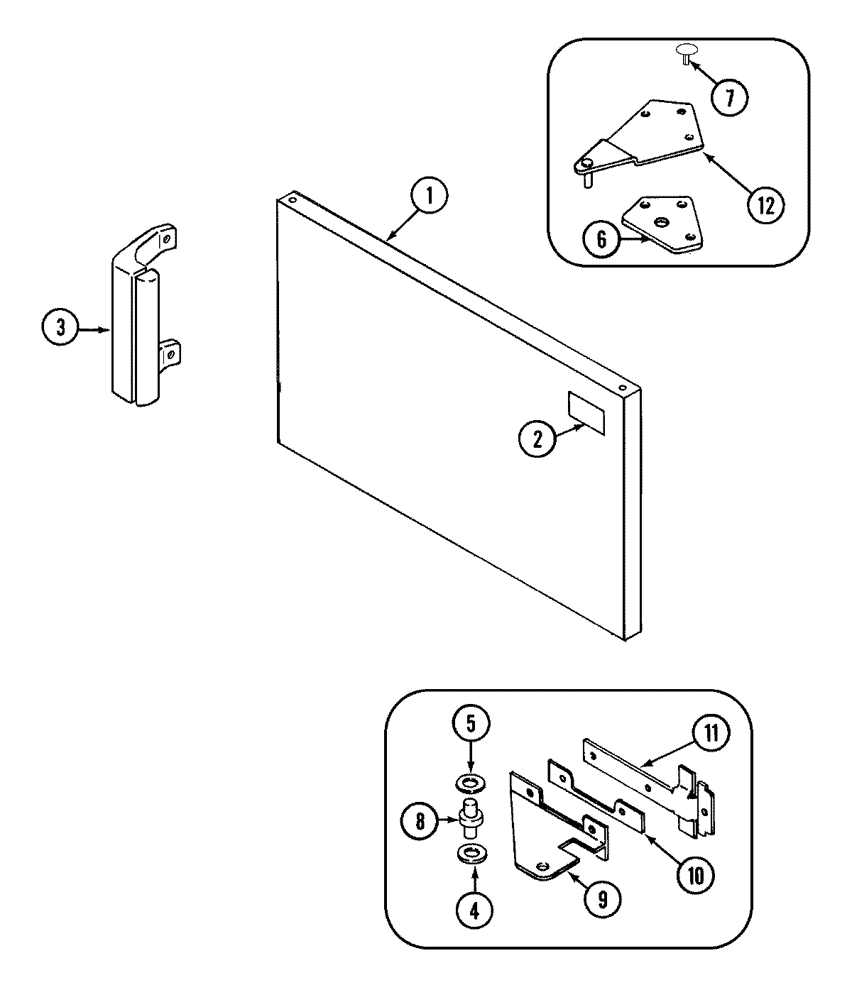 03 - FREEZER OUTER DOOR