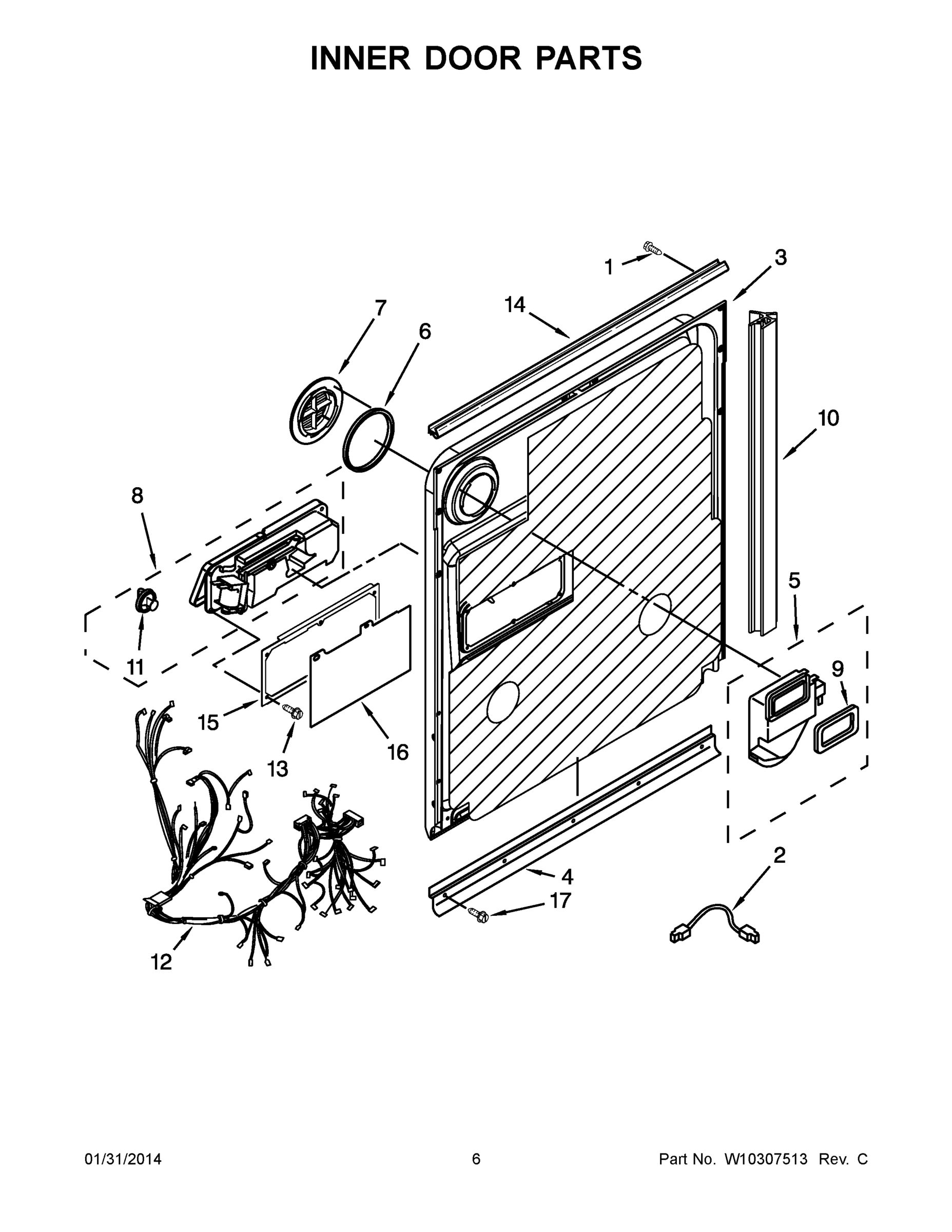 04 - INNER DOOR PARTS