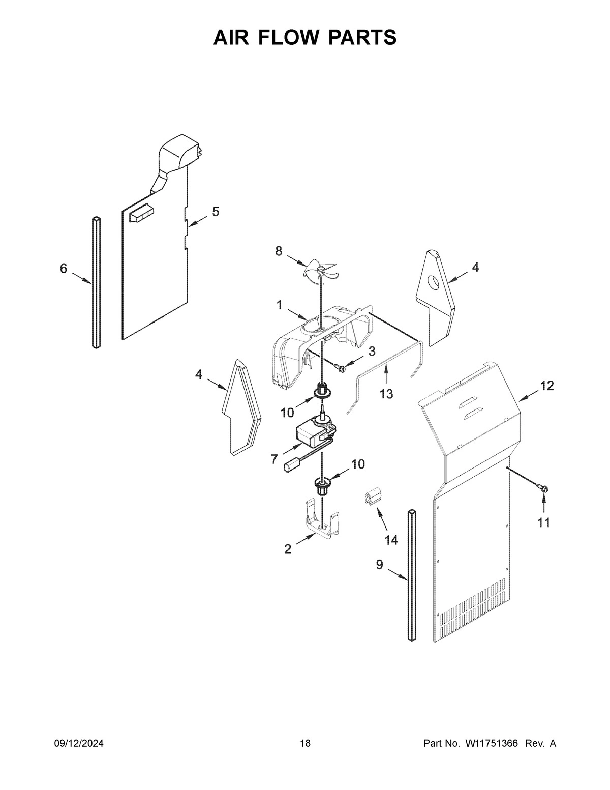 10 - AIR FLOW PARTS