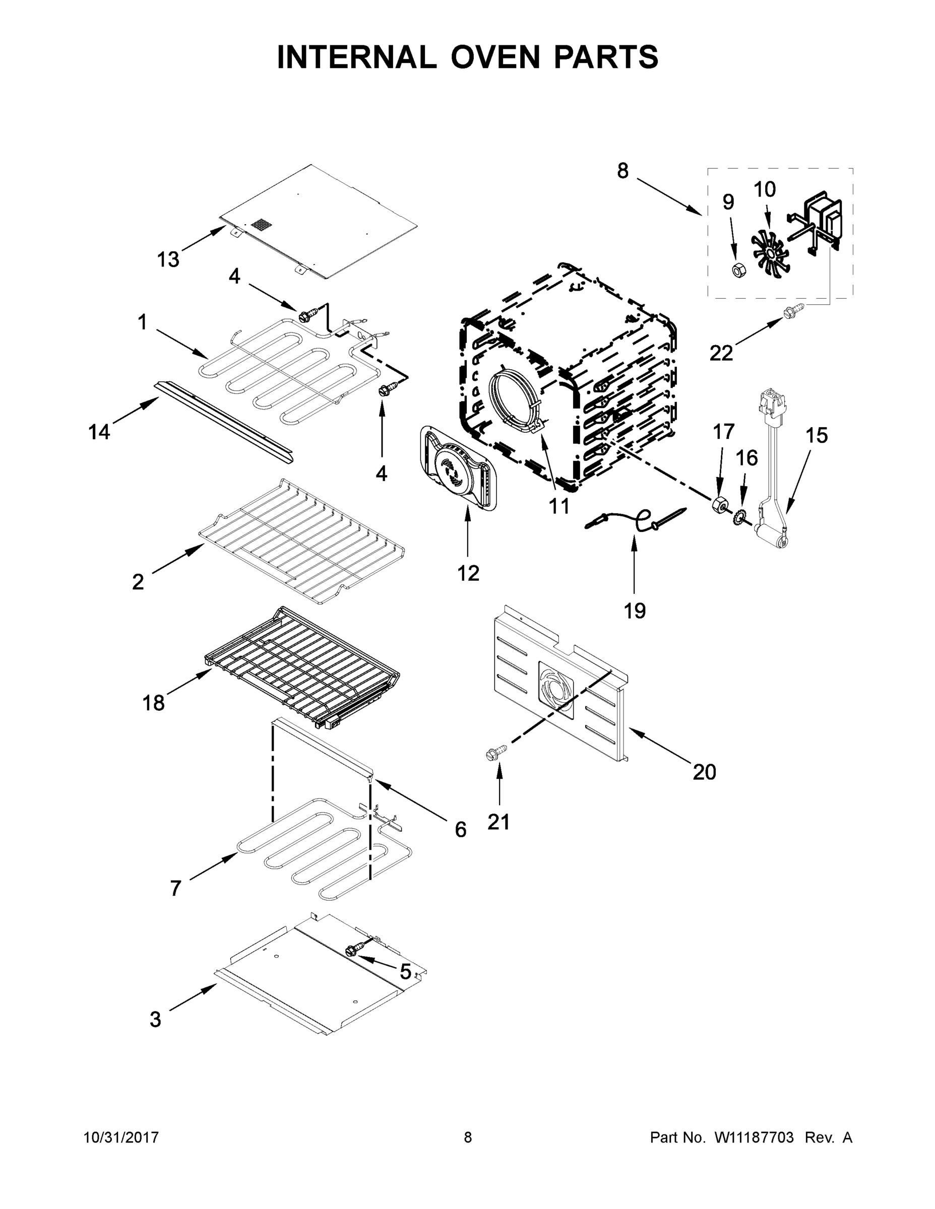 05 - INTERNAL OVEN PARTS