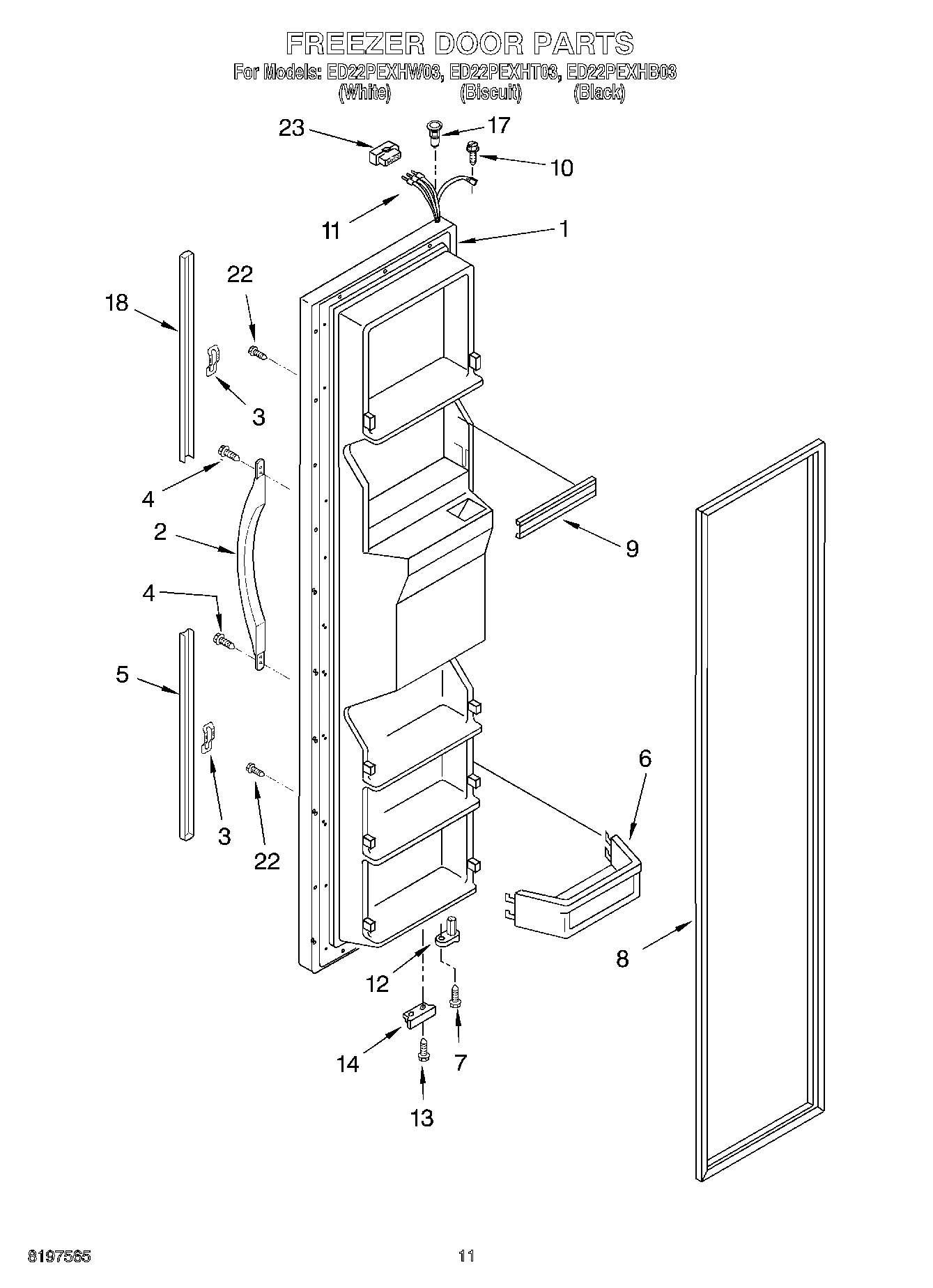 07 - FREEZER DOOR