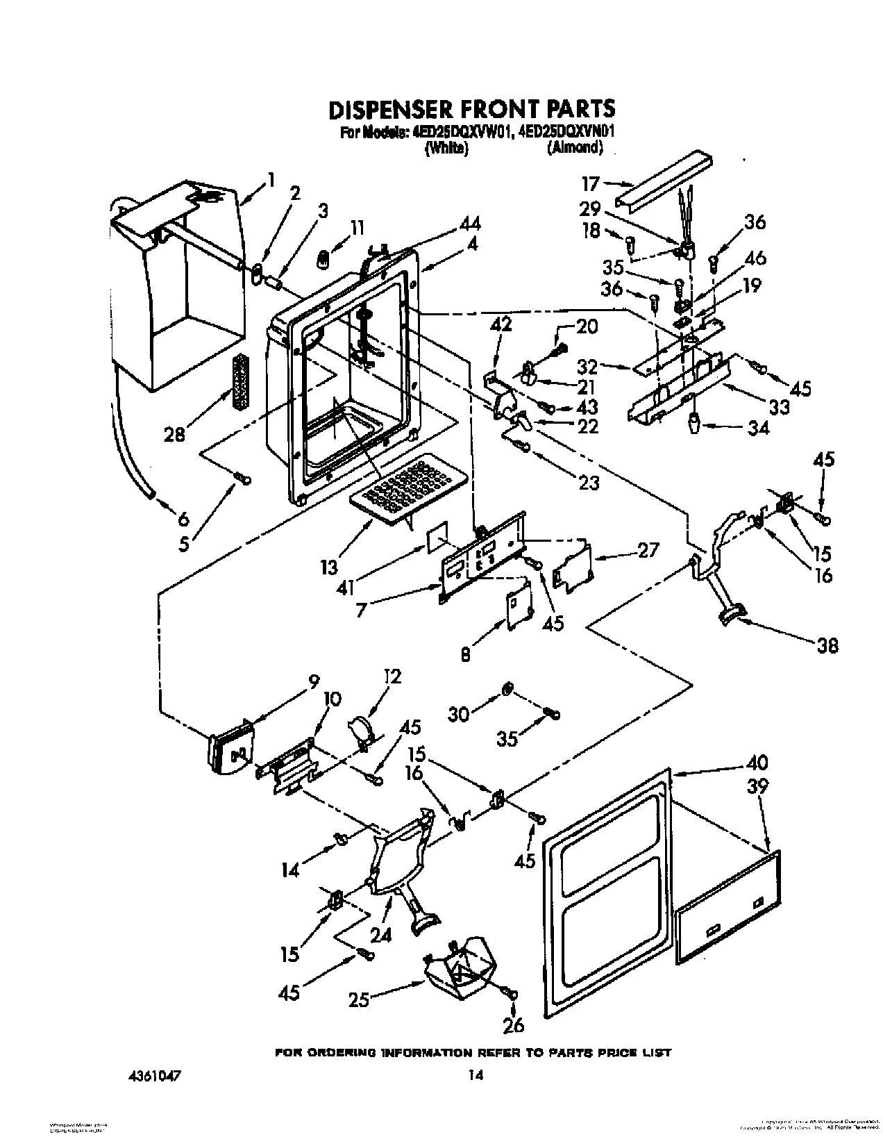 09 - DISPENSER FRONT