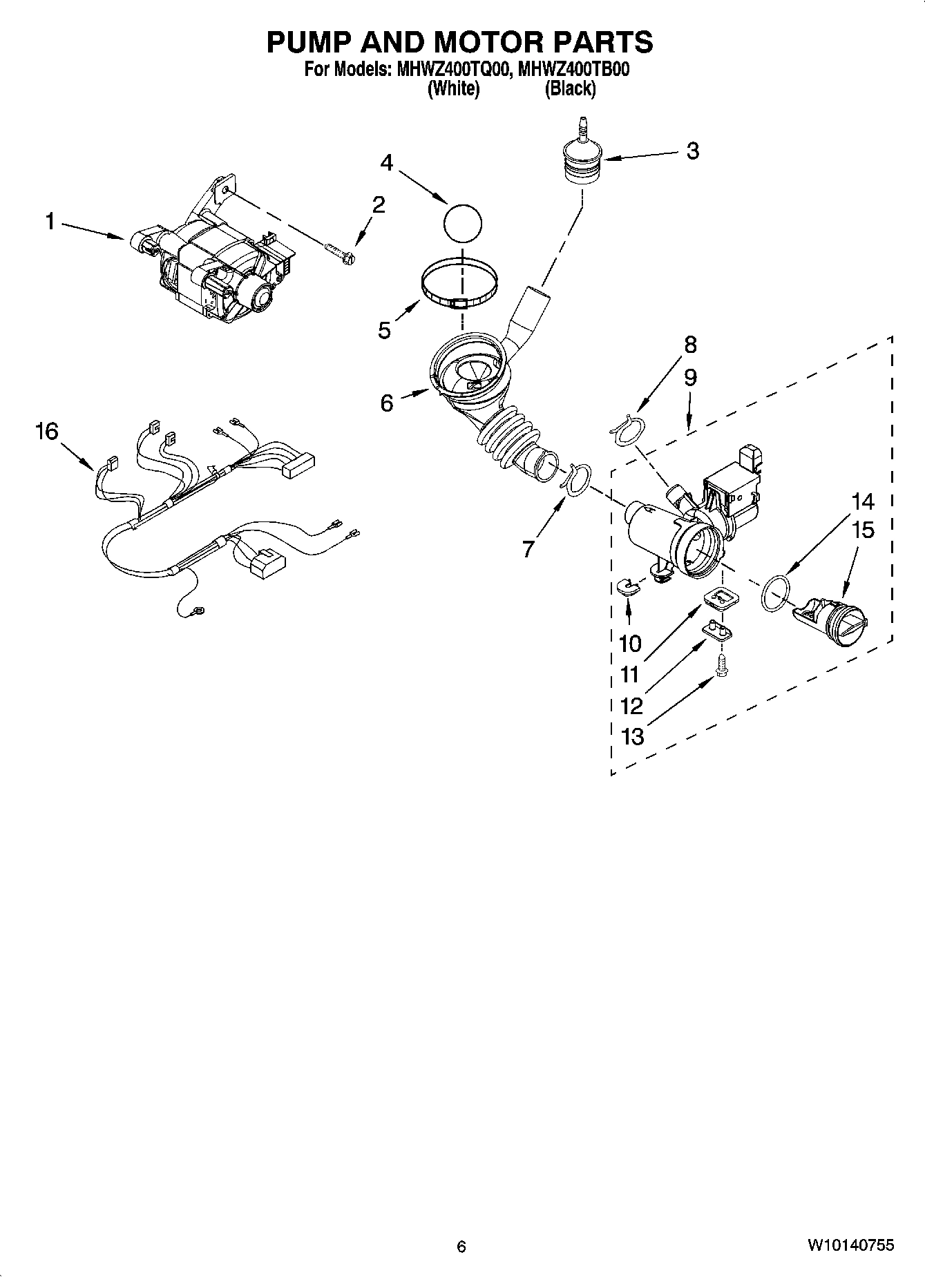 05 - PUMP AND MOTOR PARTS