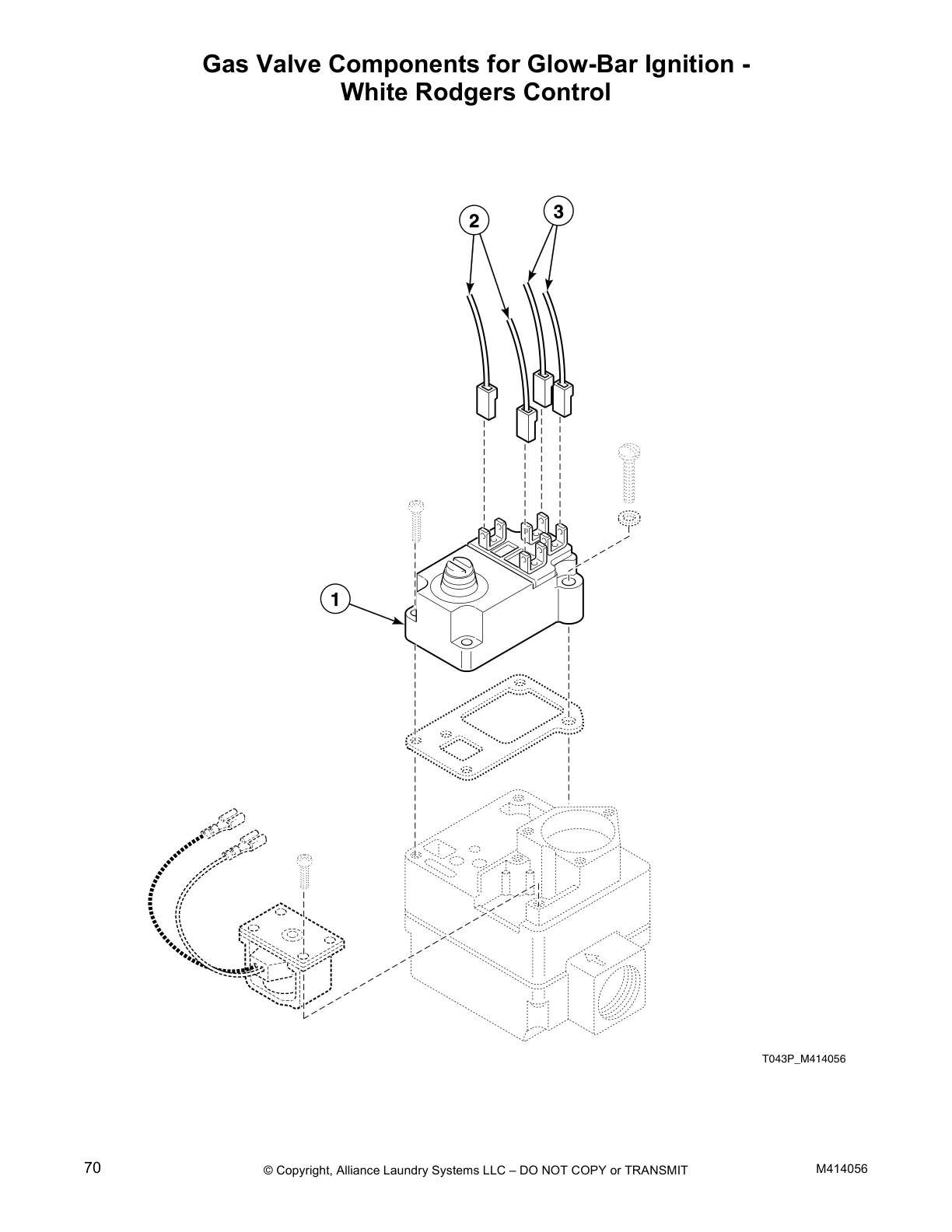 Gas Valve Components for Glow-Bar Ignition -
White Rodgers Control