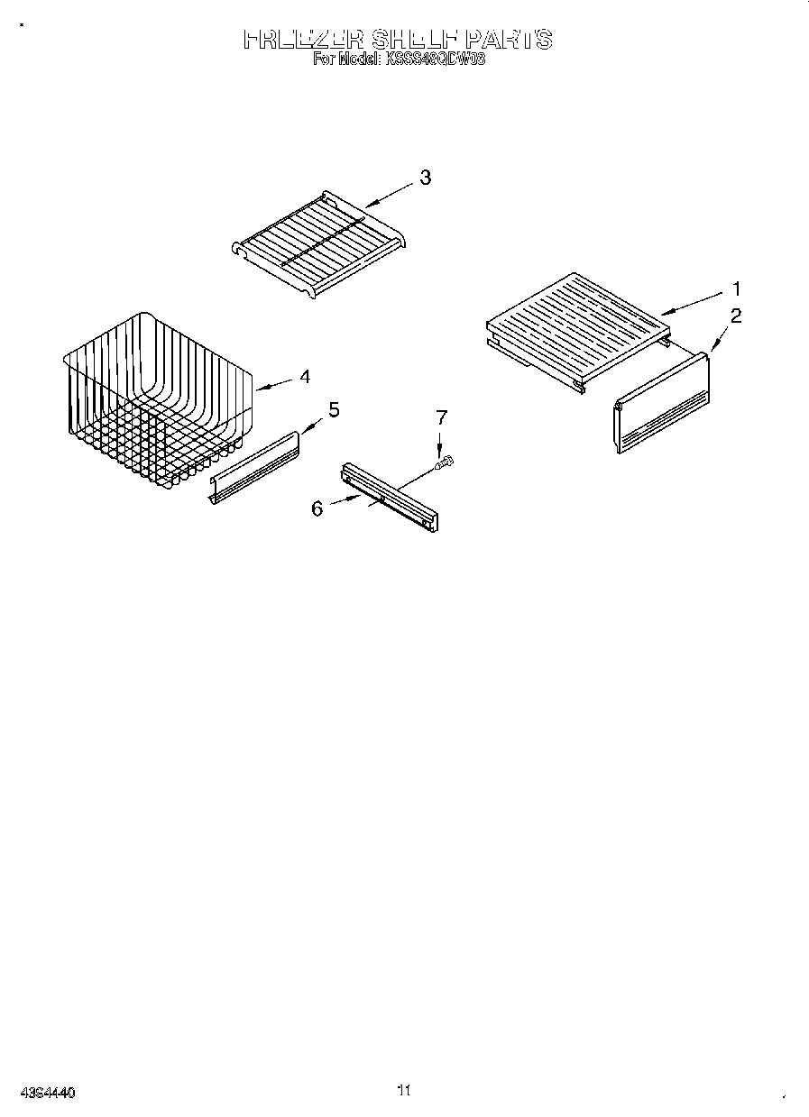 08 - FREEZER SHELF
