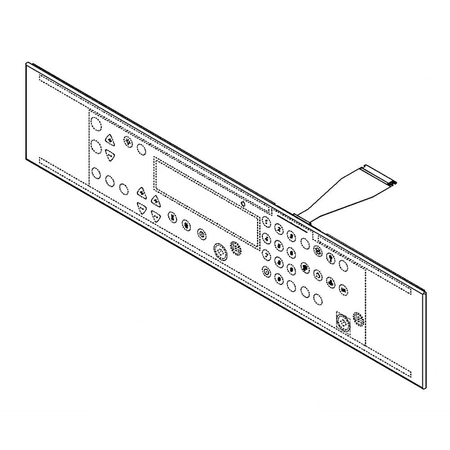 W10172137 Whirlpool Membrane Switch