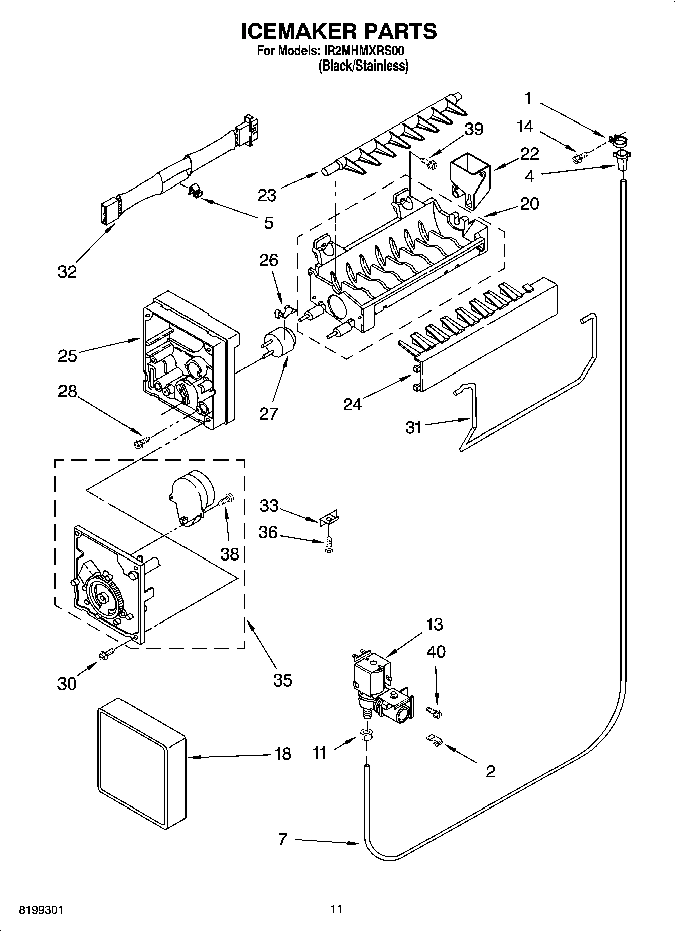 06 - ICEMAKER PARTS