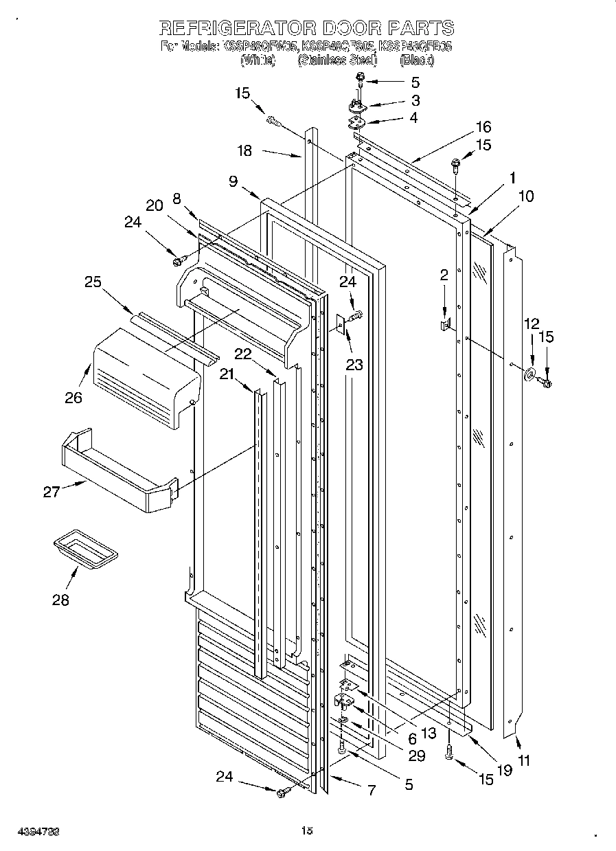 11 - REFRIGERATOR DOOR