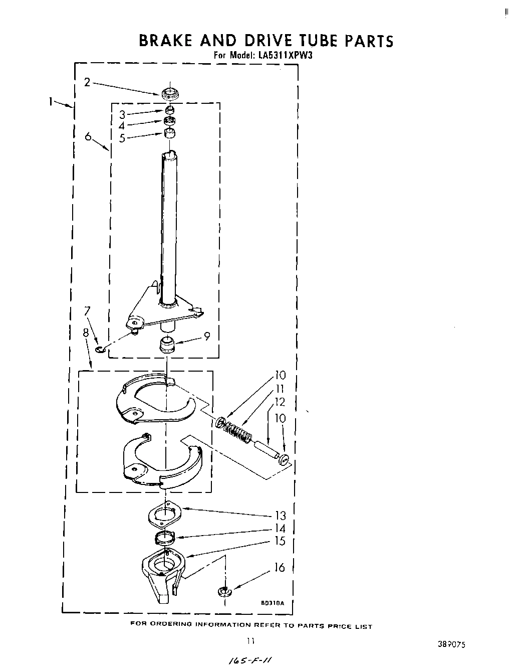 09 - BRAKE AND DRIVE TUBE