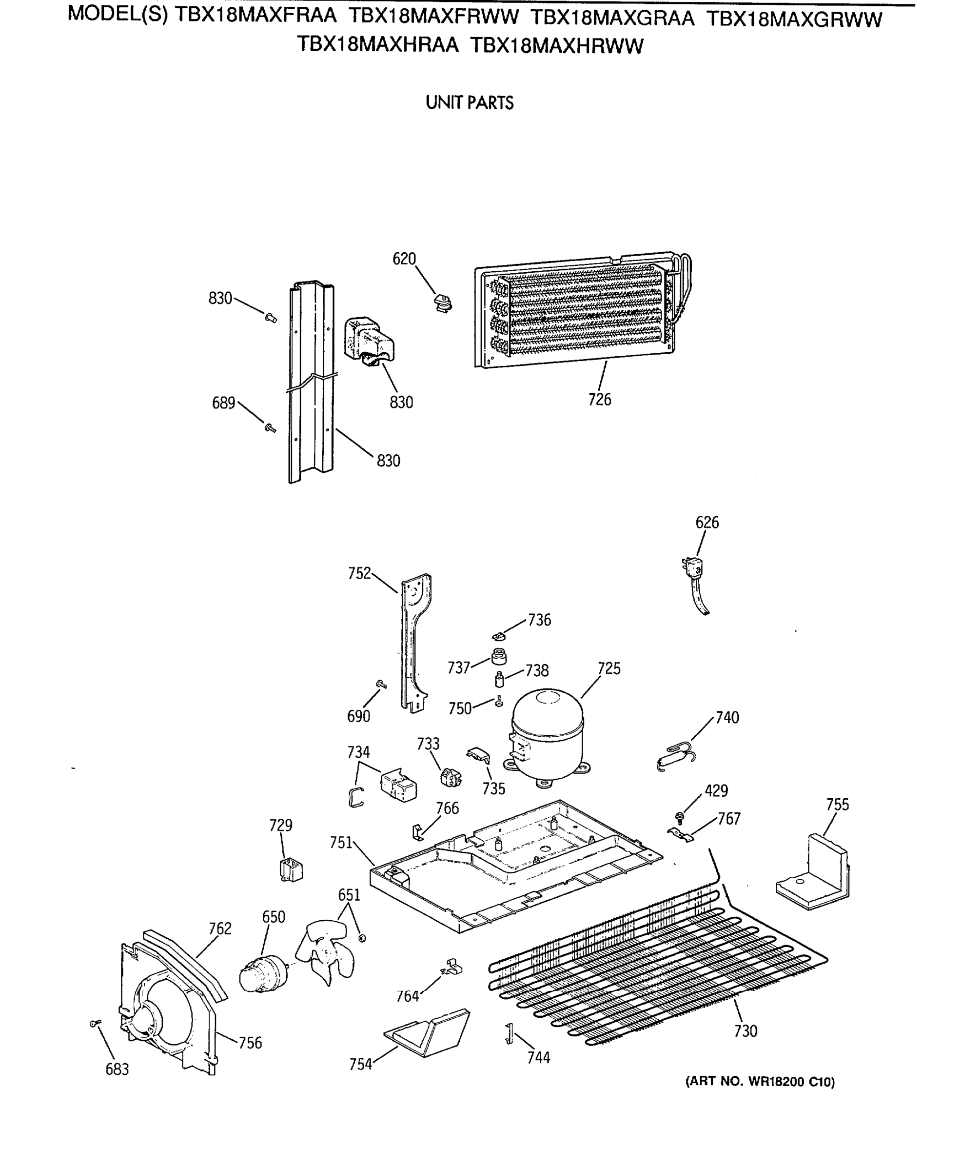 UNIT PARTS