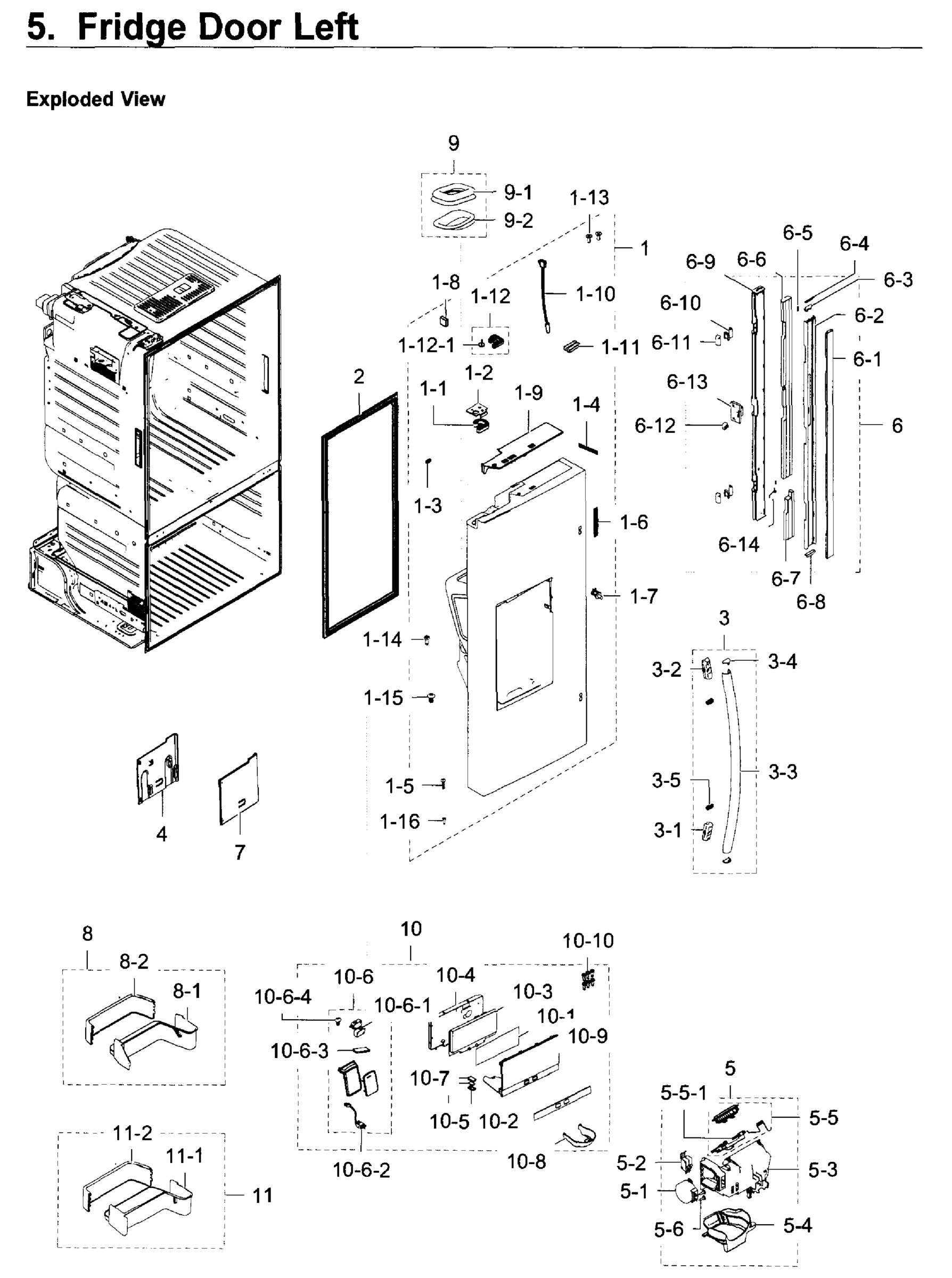FRIDGE DOOR L