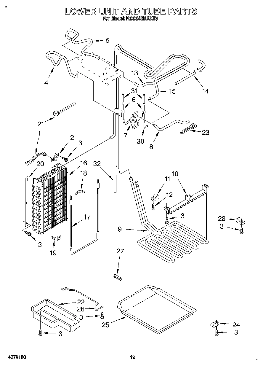 14 - LOWER UNIT AND TUBE