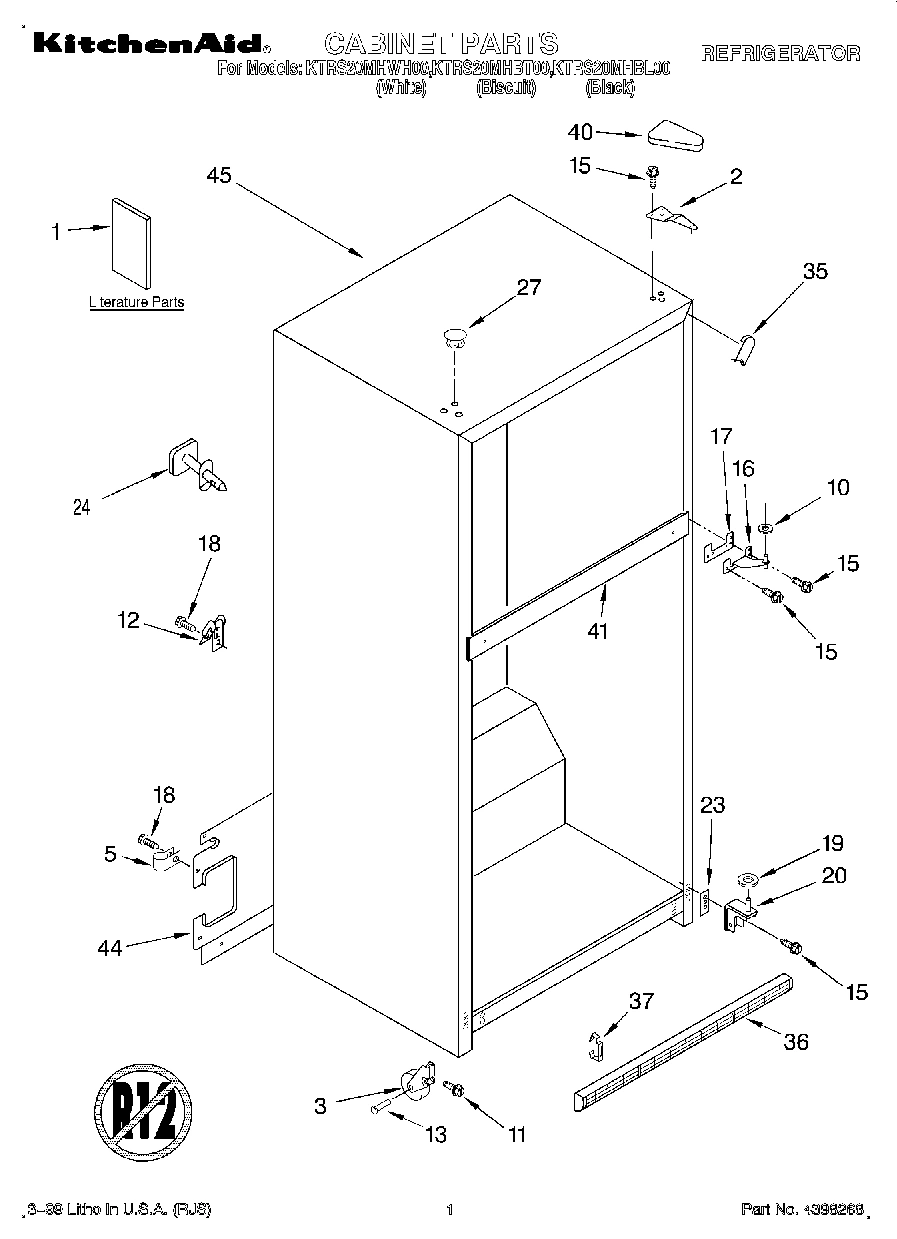 01 - CABINET, LITERATURE