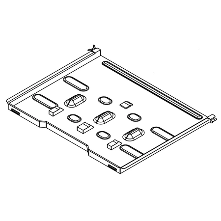 DG63-00065D Samsung Cover Bake Heater FER300*