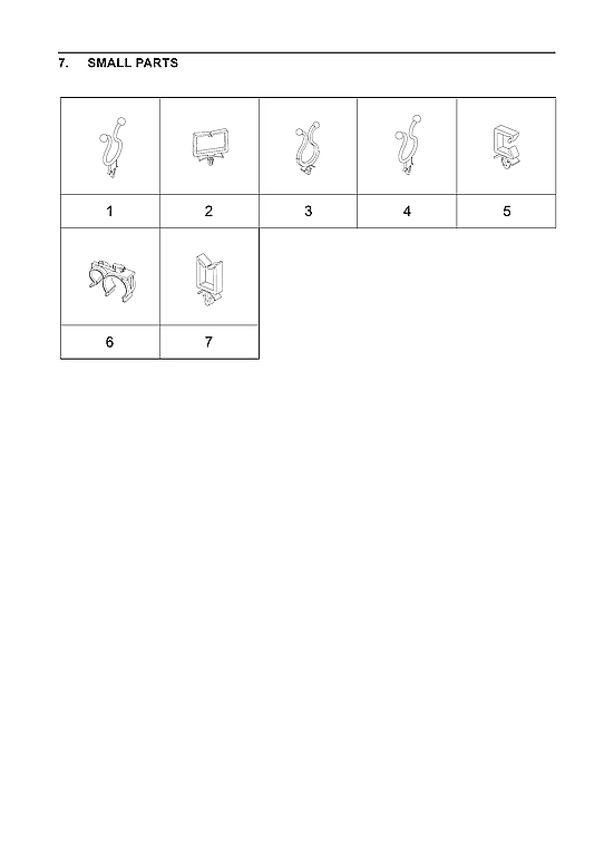 SMALL PARTS