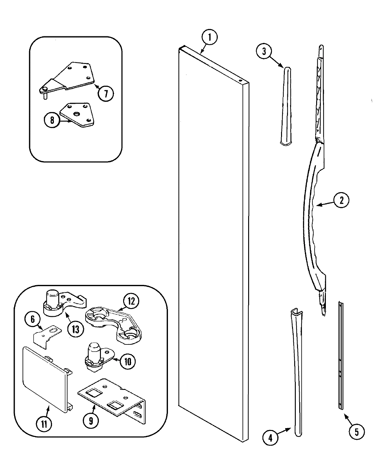 05 - FREEZER OUTER DOOR