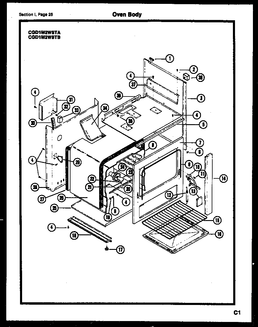 17 - OVEN BODY