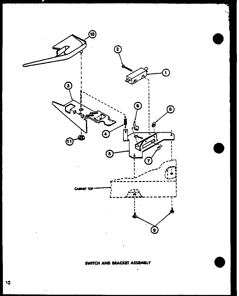 09 - SWITCH AND BRACKET ASSY
