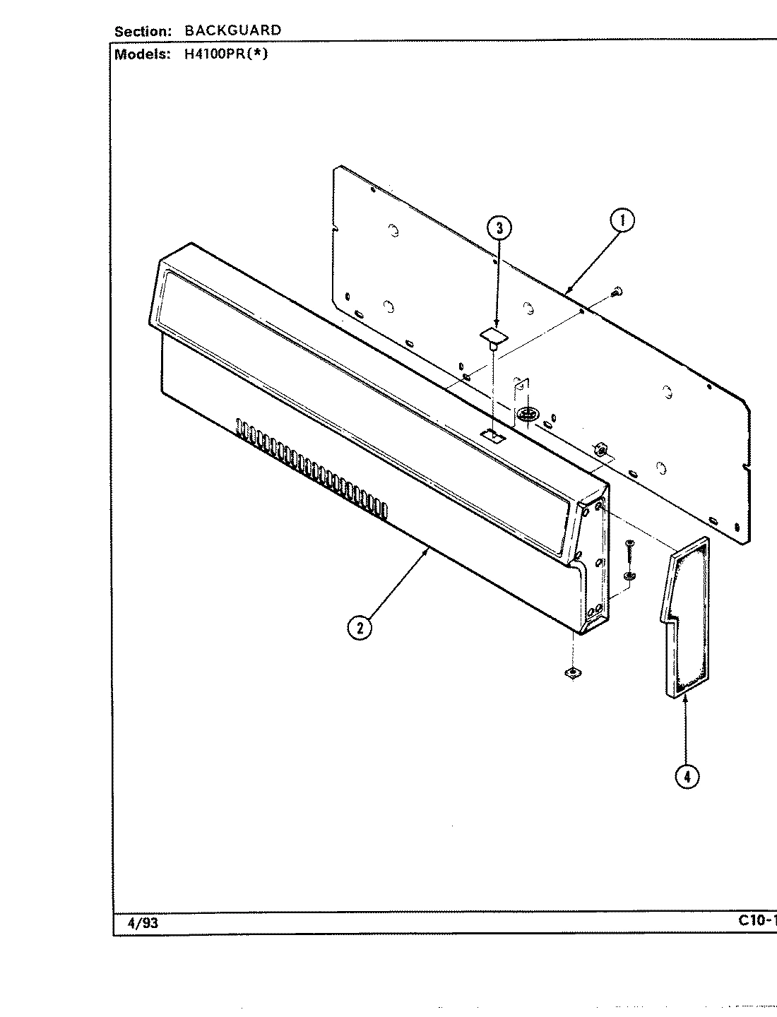 03 - CONTROL PANEL (H4100PRx)