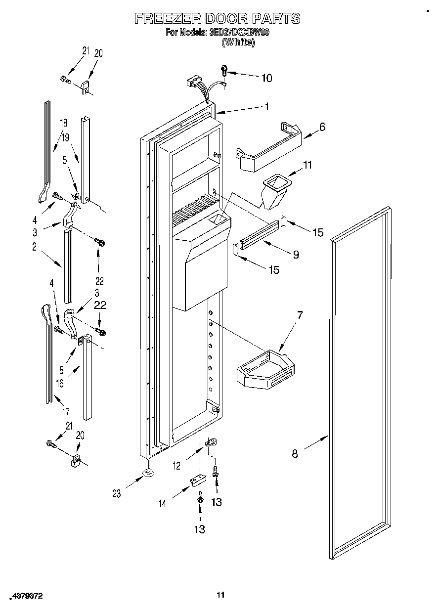 07 - FREEZER DOOR