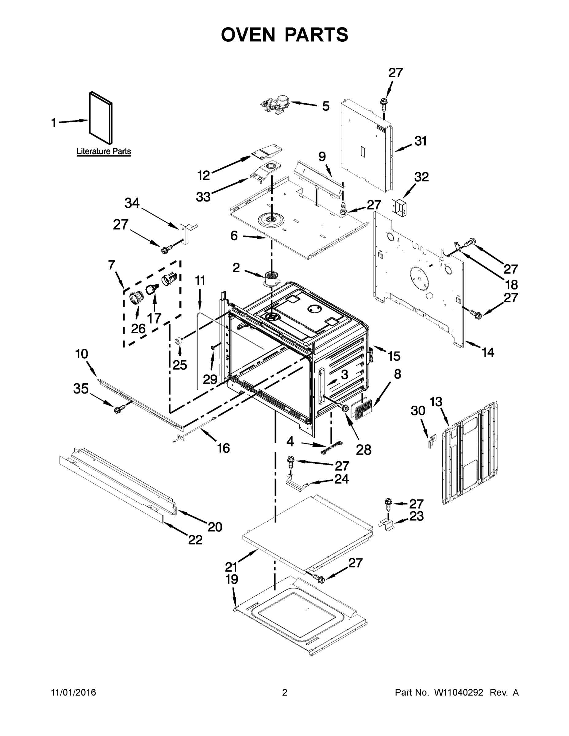 02 - OVEN PARTS