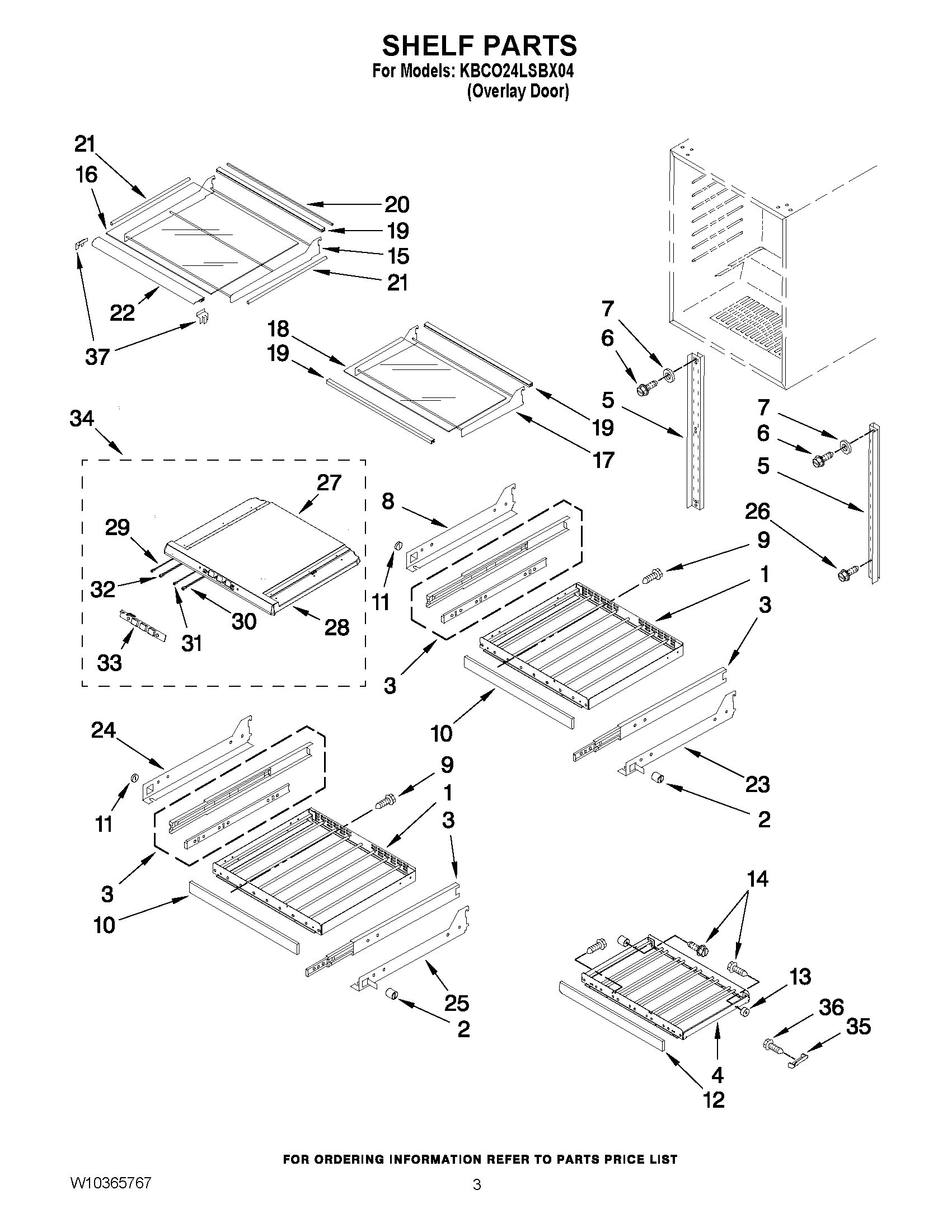 02 - SHELF PARTS