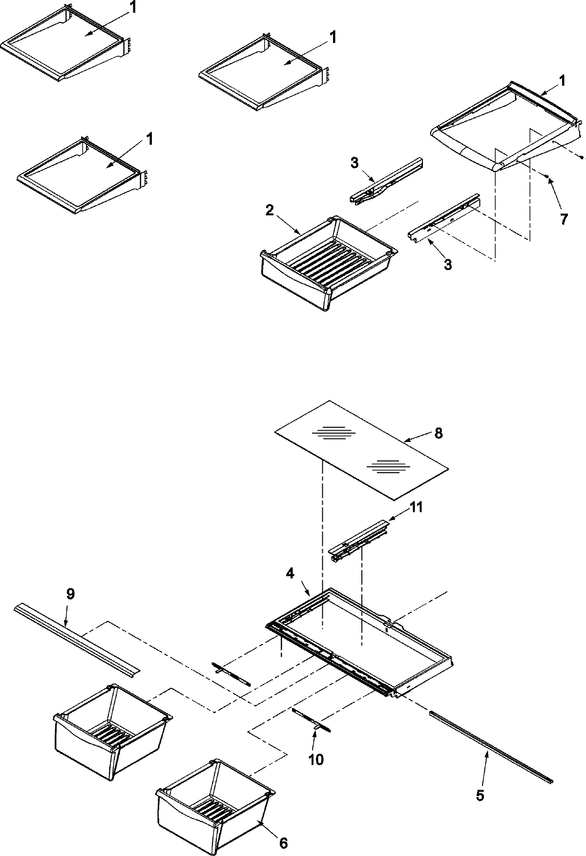 09 - REFRIGERATOR SHELVING