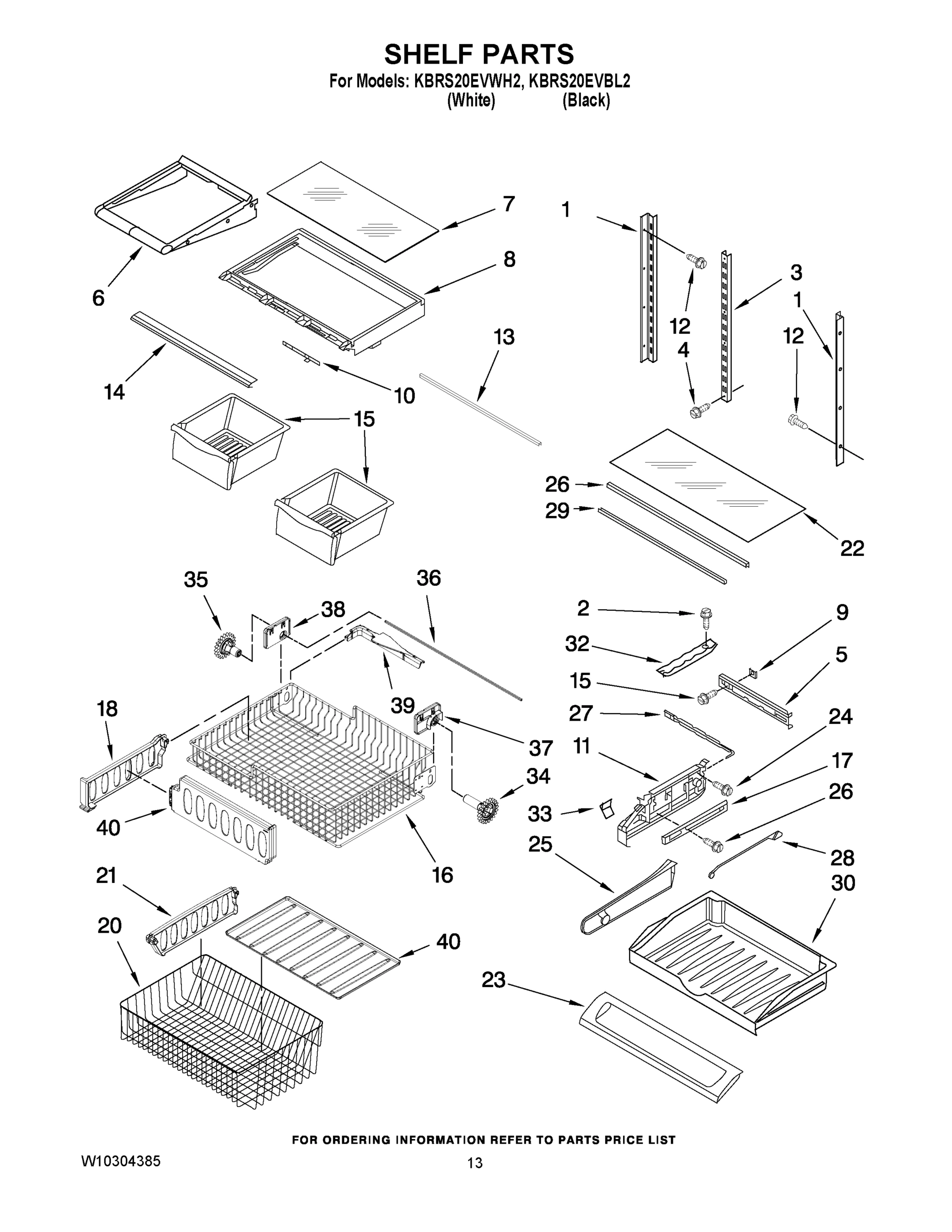07 - SHELF PARTS