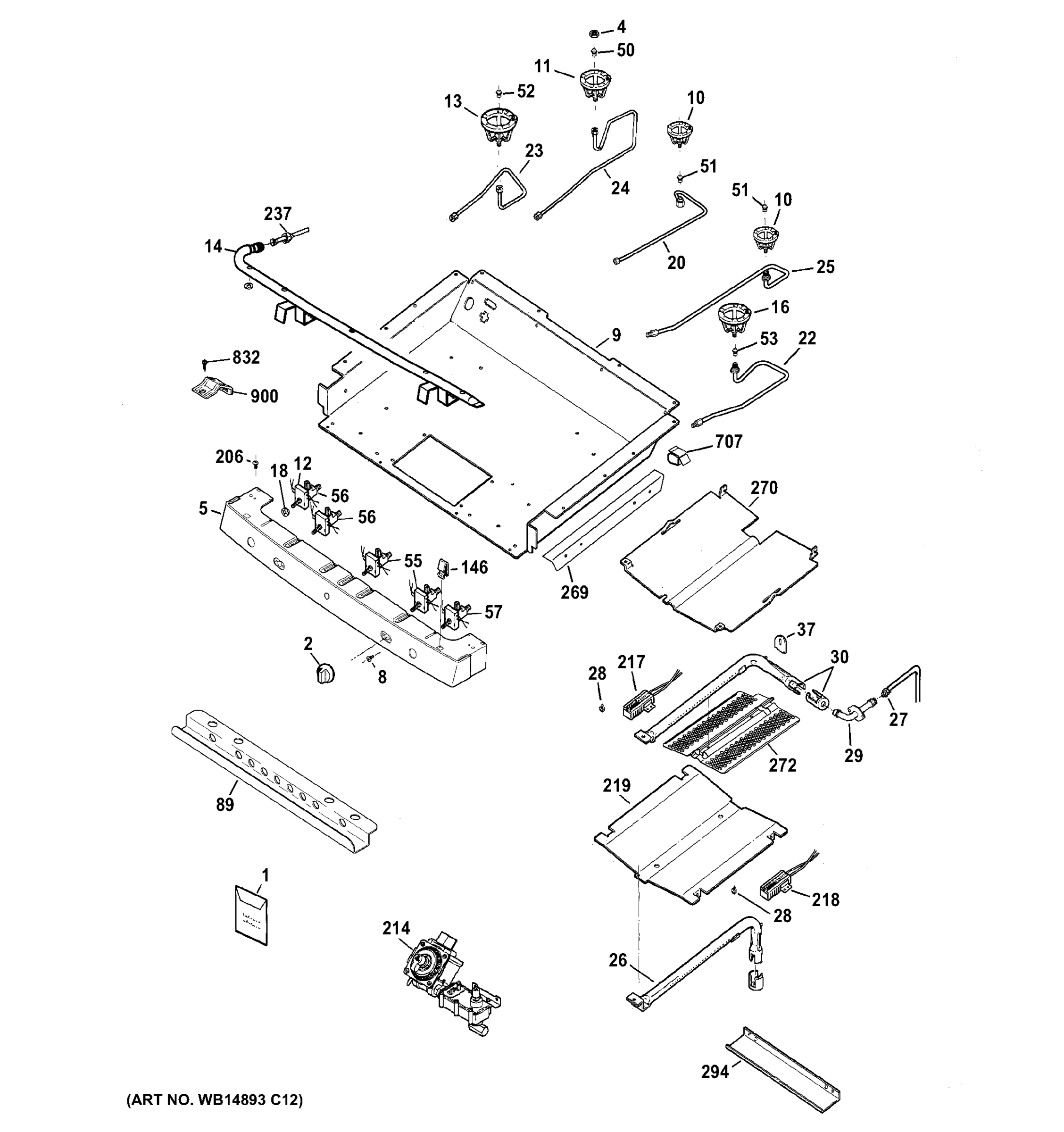 GAS & BURNER PARTS