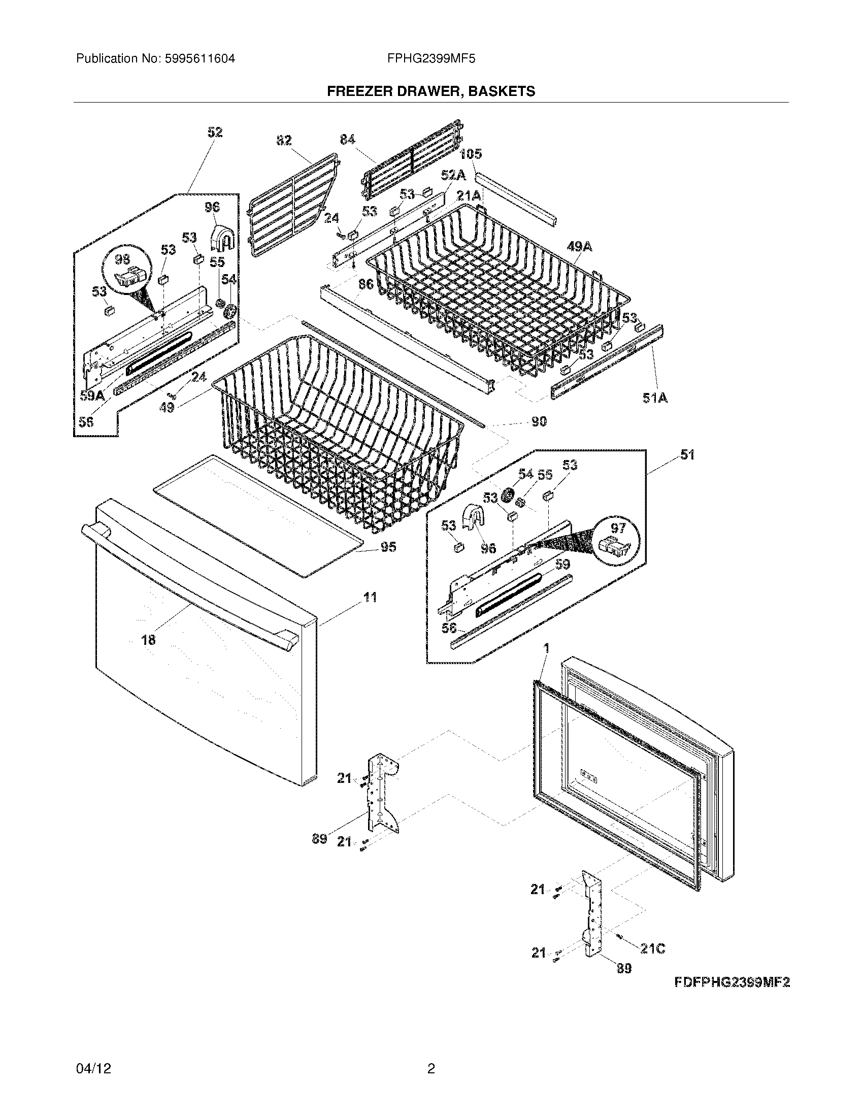 03 - FREEZER DRAWER - BASKET