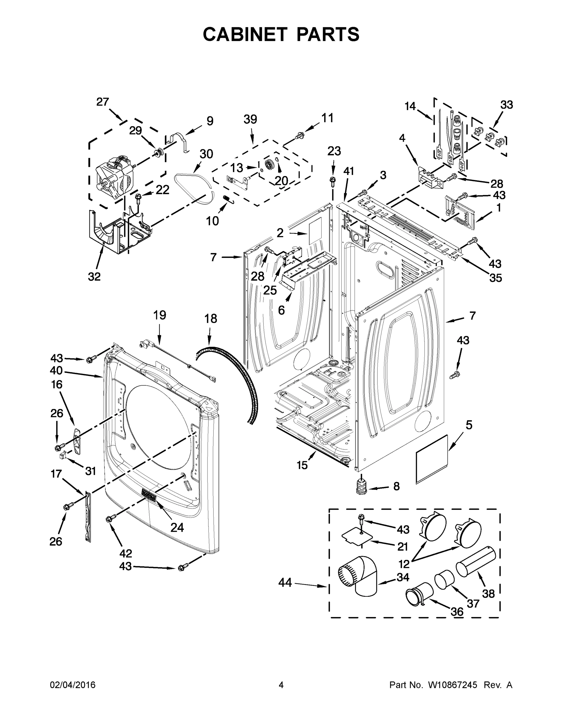 03 - CABINET PARTS