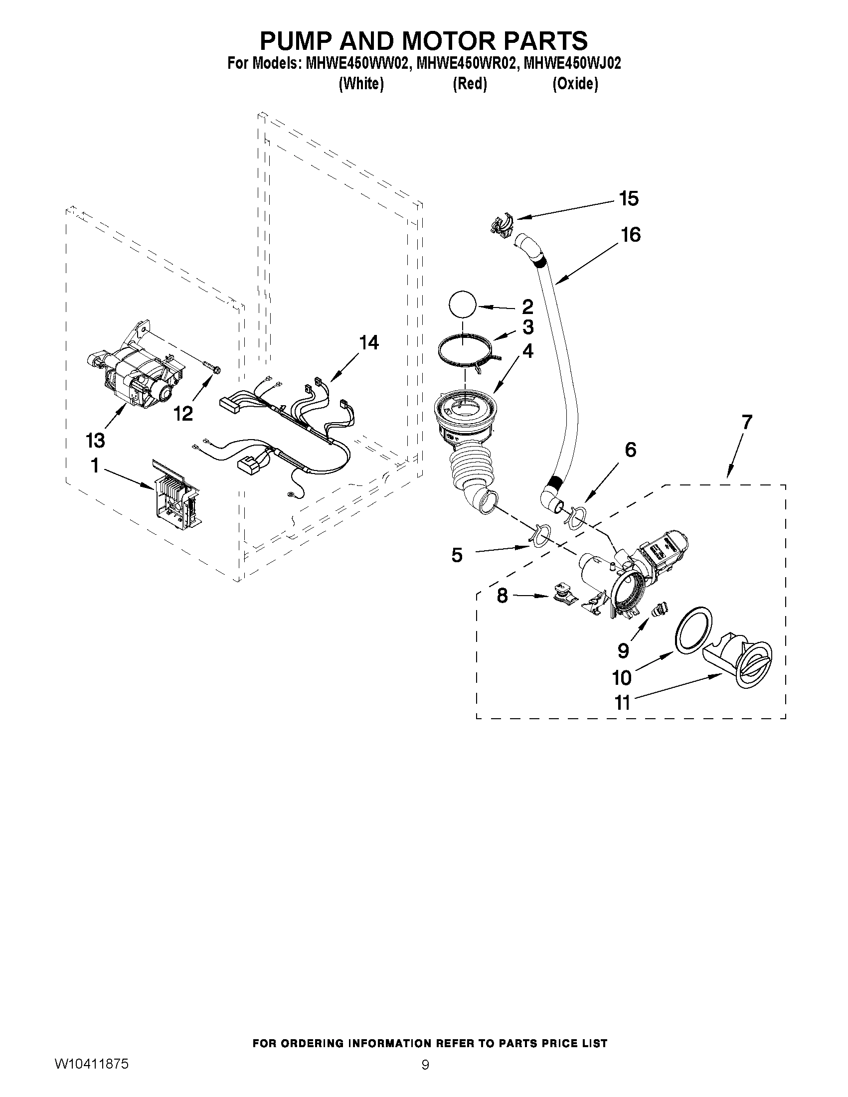 06 - PUMP AND MOTOR PARTS