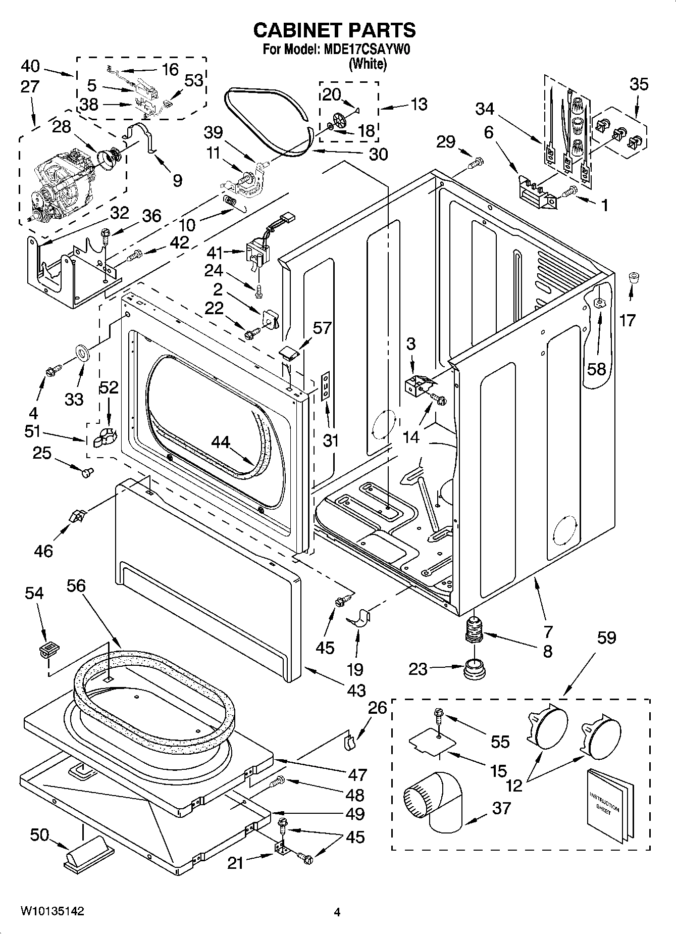 02 - CABINET PARTS