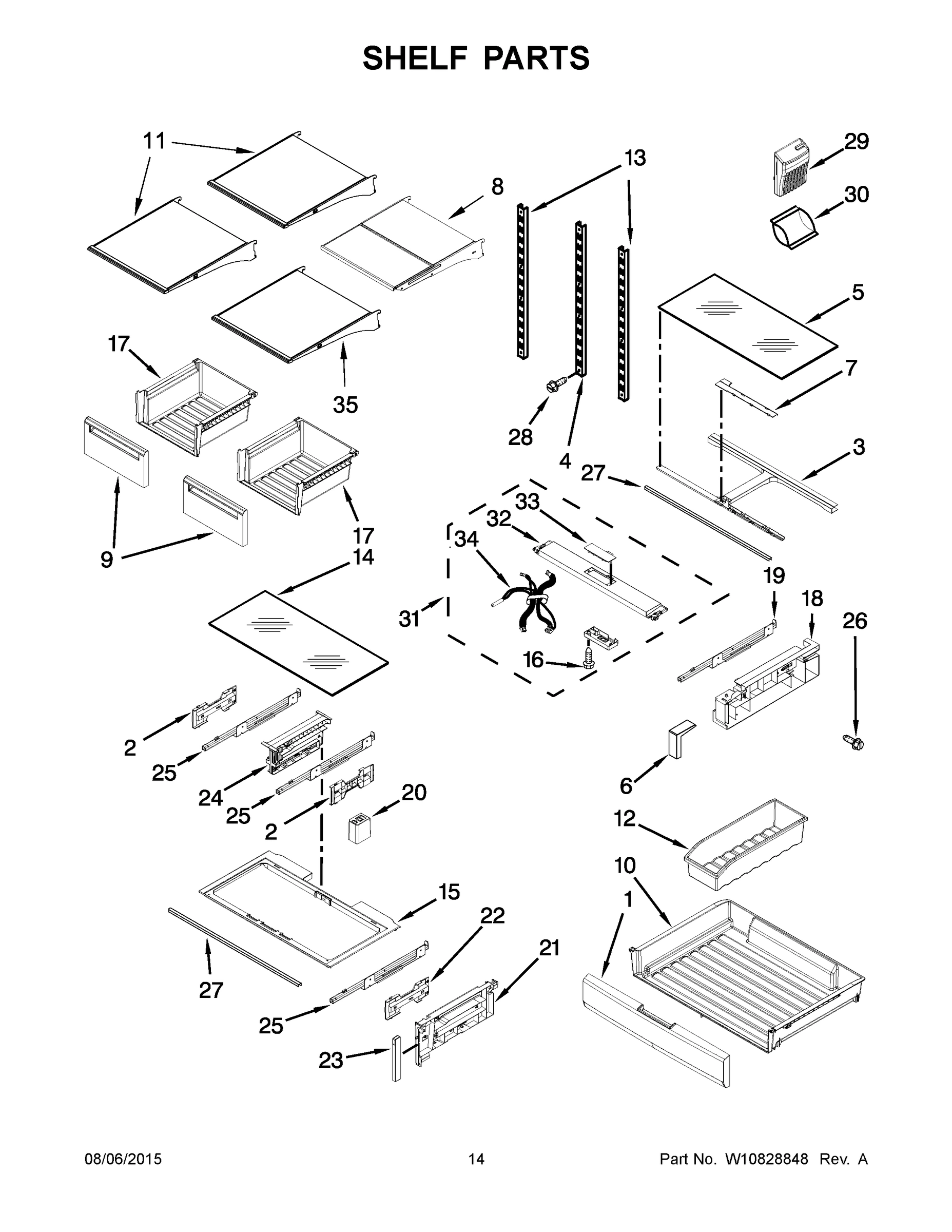 08 - SHELF PARTS