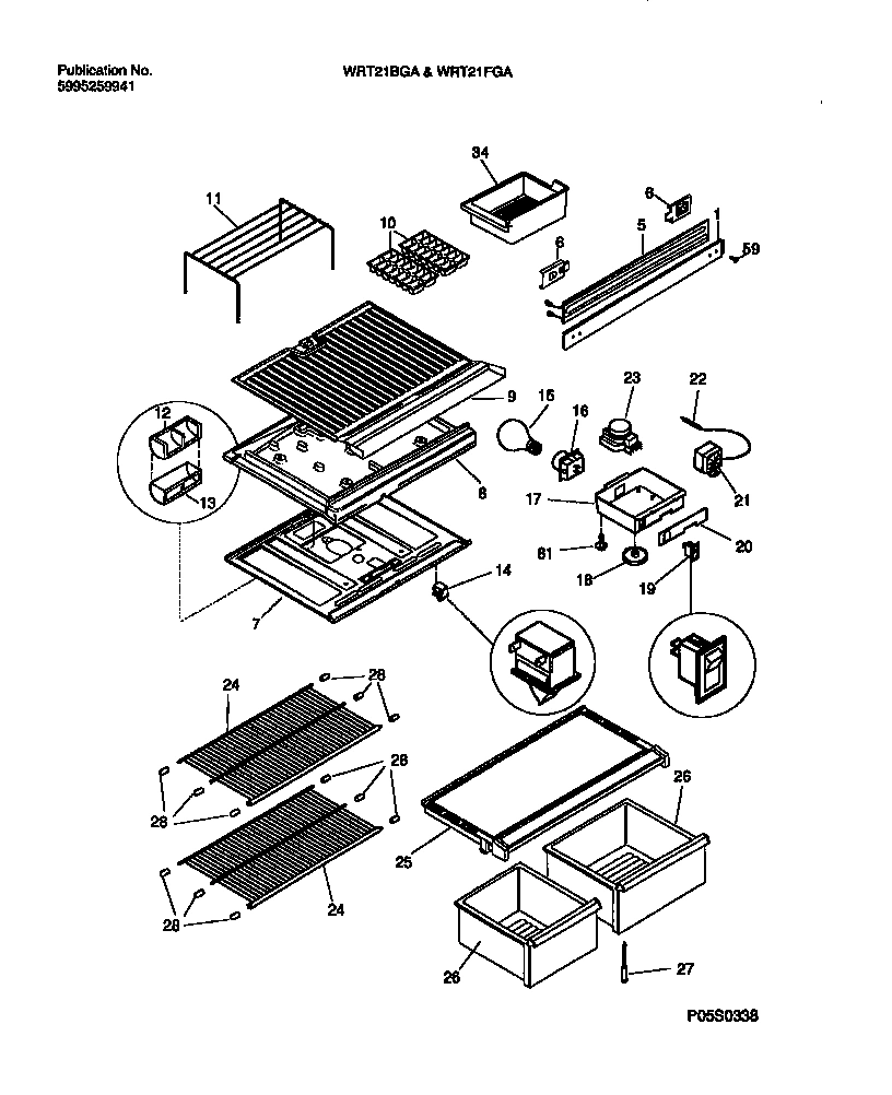 04 - SHELVES, CONTROLS, DIVIDER, MULLION
